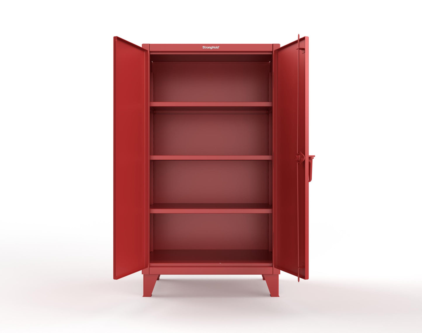 Extreme Duty 12 GA Cabinet with 3 Shelves - 36 In. W x 24 In. D x 66 In. H - 35-243-3001