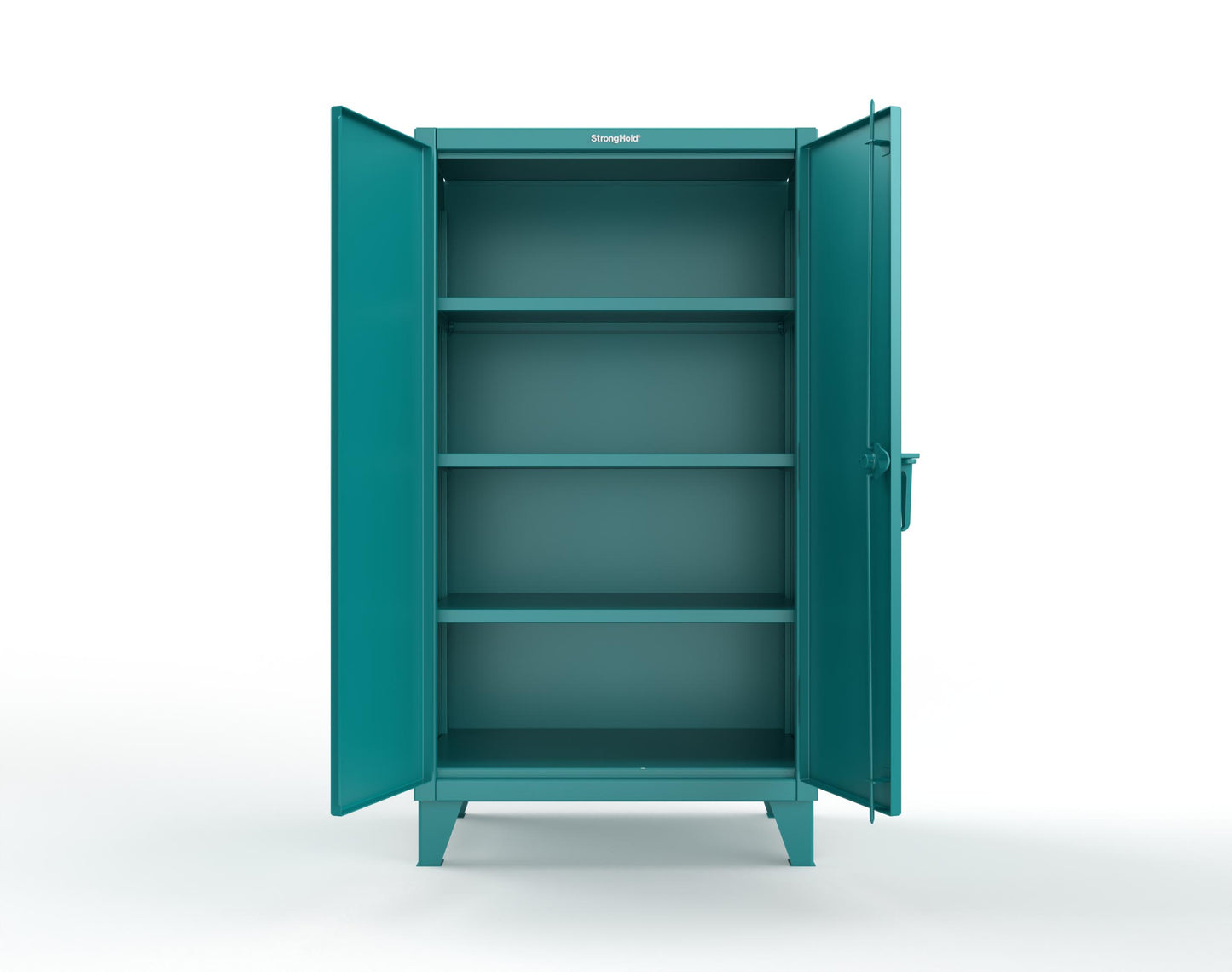 Extreme Duty 12 GA Cabinet with 3 Shelves - 36 In. W x 24 In. D x 66 In. H - 35-243-5021