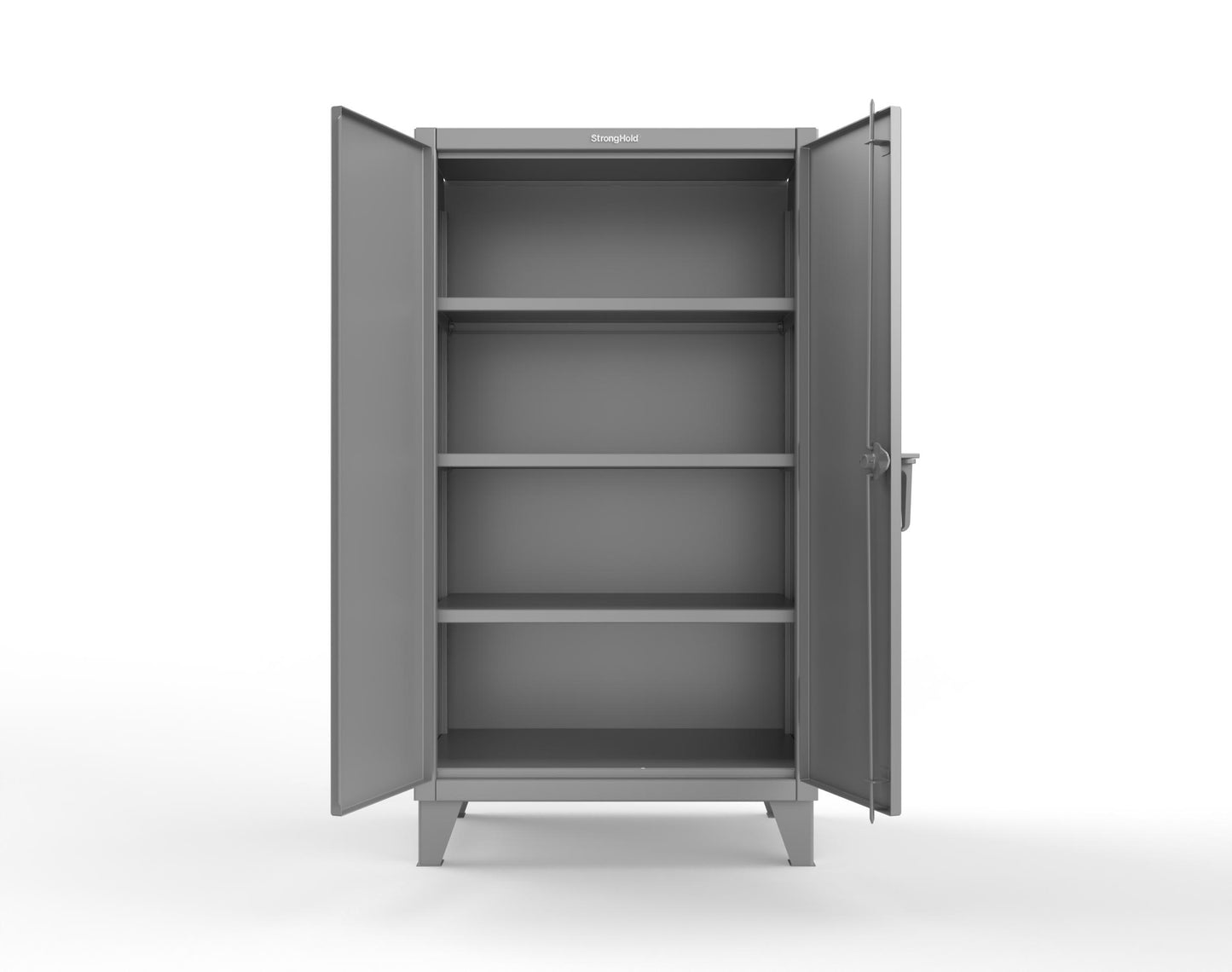 Extreme Duty 12 GA Cabinet with 3 Shelves - 36 In. W x 24 In. D x 66 In. H - 35-243-7037