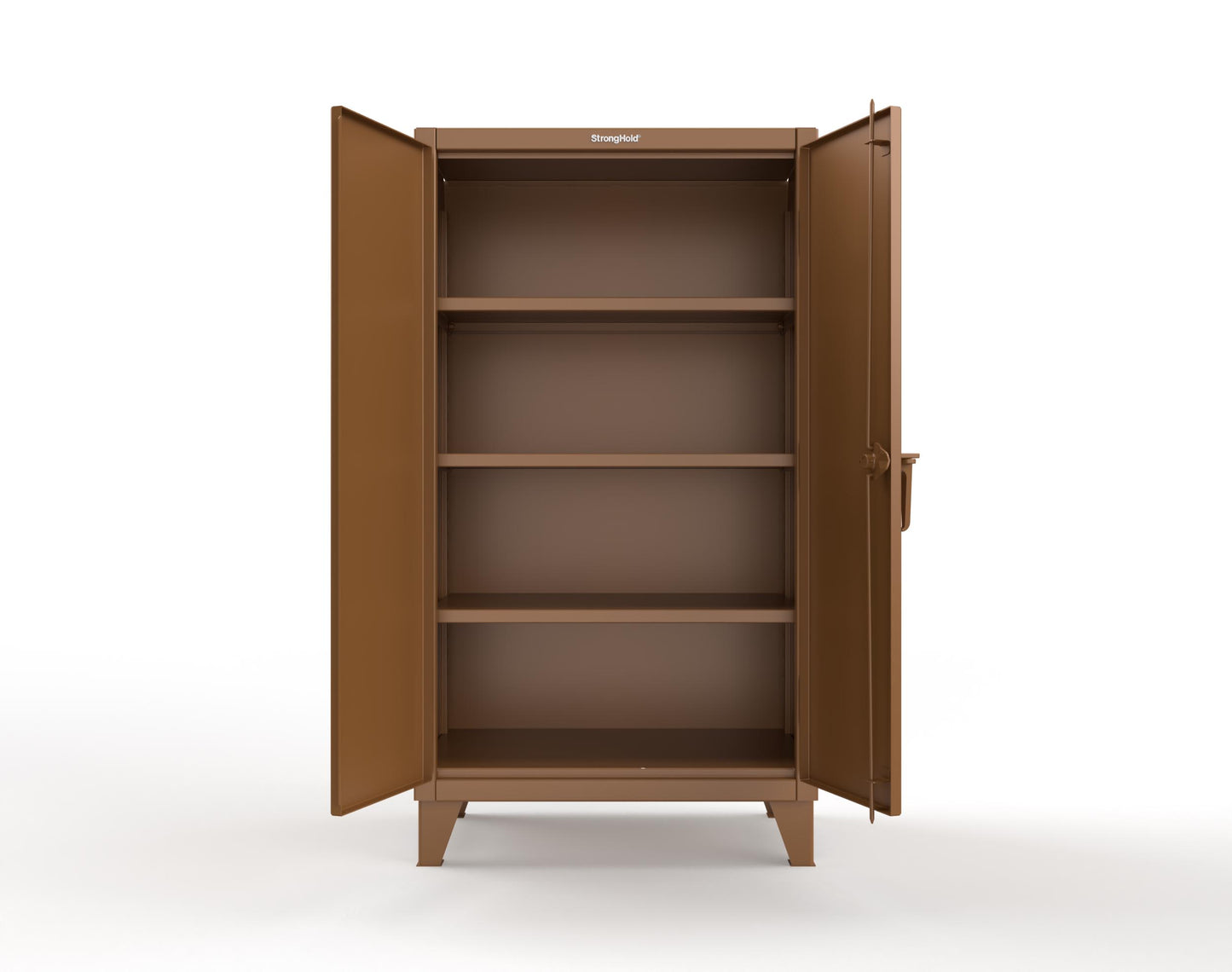 Extreme Duty 12 GA Cabinet with 3 Shelves - 36 In. W x 24 In. D x 66 In. H - 35-243-8008