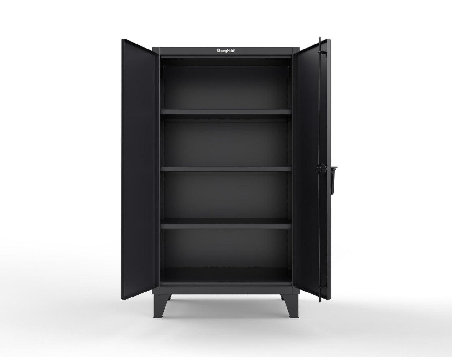 Extreme Duty 12 GA Cabinet with 3 Shelves - 36 In. W x 24 In. D x 66 In. H - 35-243-9005