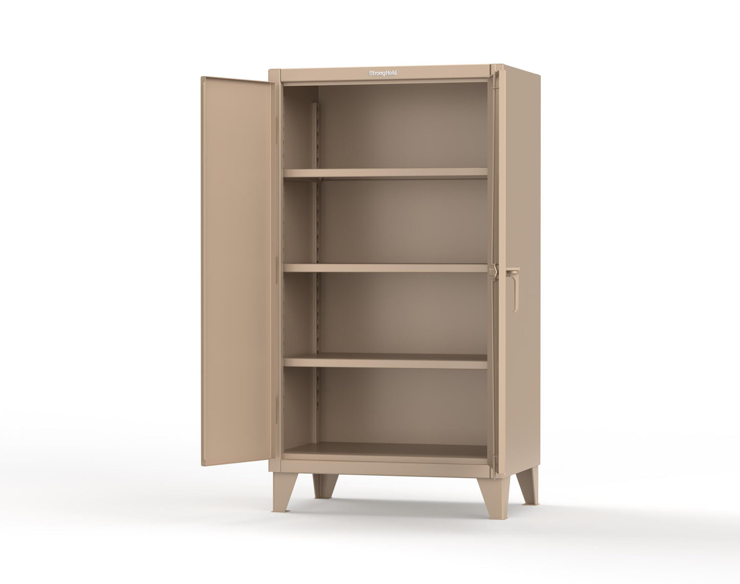 Extreme Duty 12 GA Cabinet with 3 Shelves - 36 In. W x 24 In. D x 66 In. H - 35-243-1019