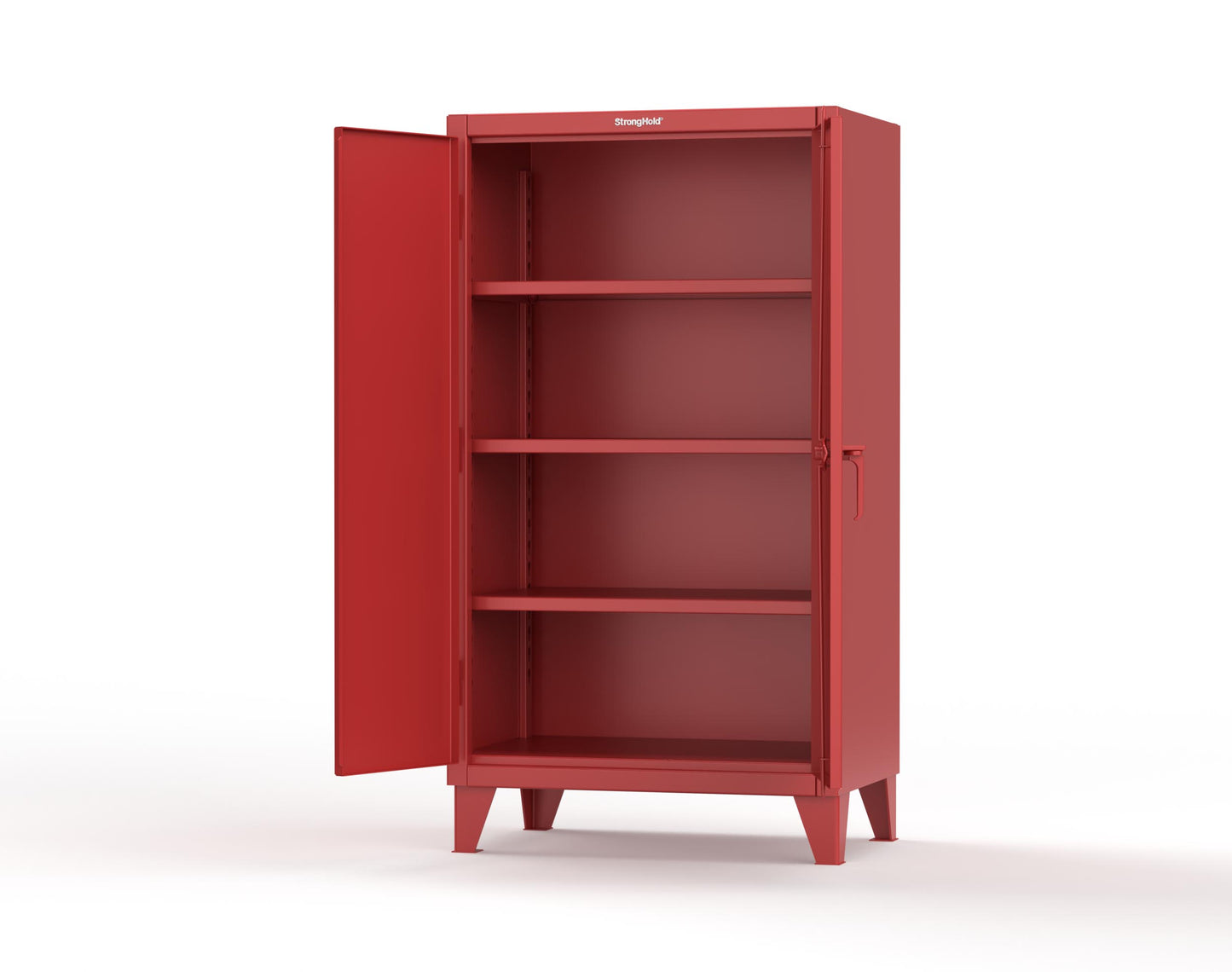Extreme Duty 12 GA Cabinet with 3 Shelves - 36 In. W x 24 In. D x 66 In. H - 35-243-3001