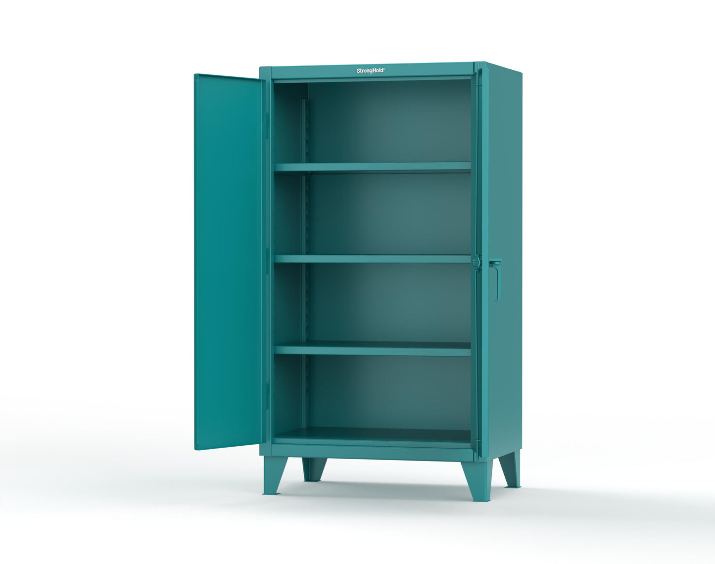 Extreme Duty 12 GA Cabinet with 3 Shelves - 36 In. W x 24 In. D x 66 In. H - 35-243-5021