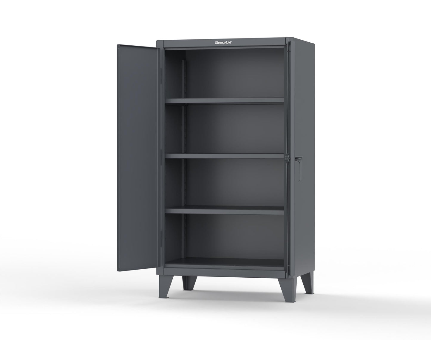 Extreme Duty 12 GA Cabinet with 3 Shelves - 36 In. W x 24 In. D x 66 In. H - 35-243-7024