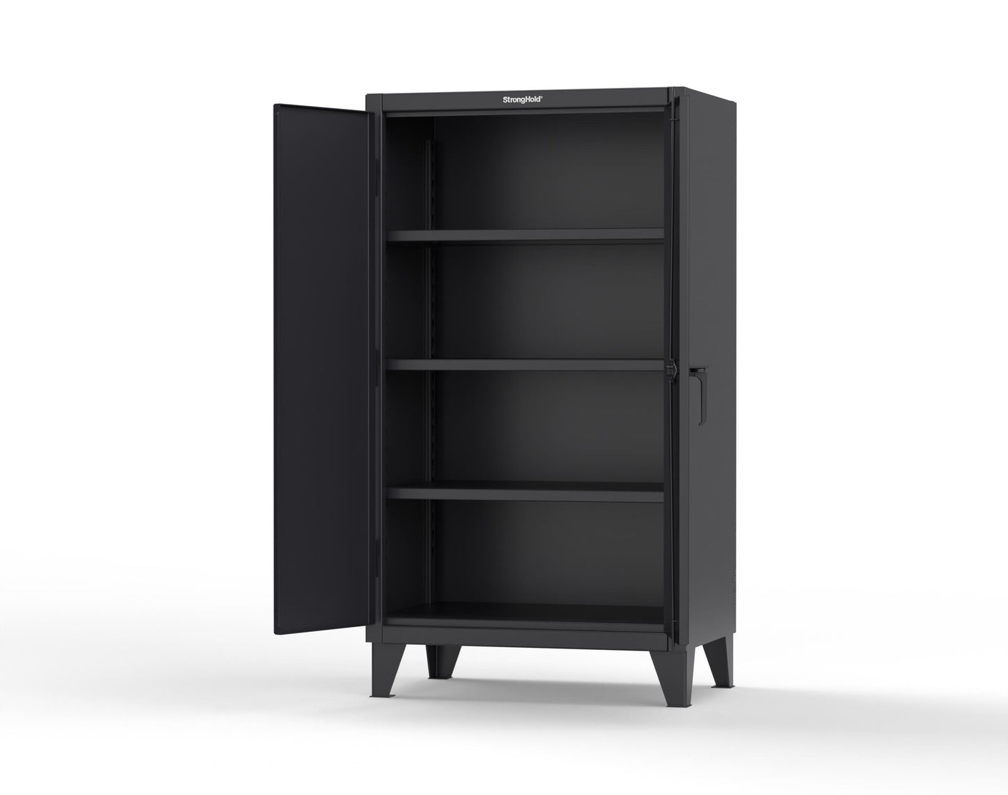 Extreme Duty 12 GA Cabinet with 3 Shelves - 36 In. W x 24 In. D x 66 In. H - 35-243-9005