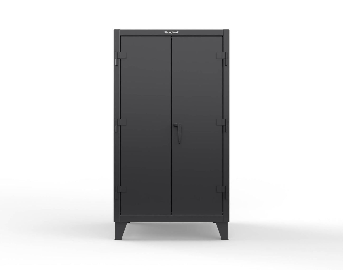 Extreme Duty 12 GA Cabinet with 3 Deep Shelves - 36 In. W x 30 In. D x 66 In. H - 35-303-9005