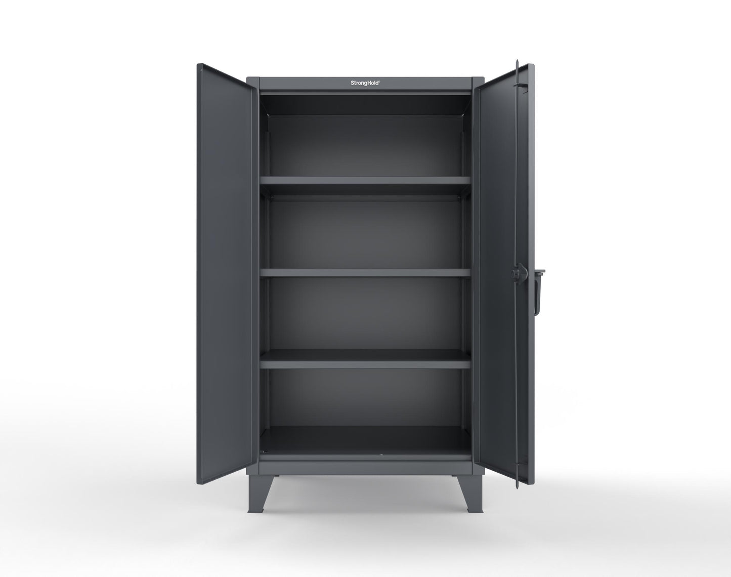 Extreme Duty 12 GA Cabinet with 3 Deep Shelves - 36 In. W x 30 In. D x 66 In. H - 35-303-7024