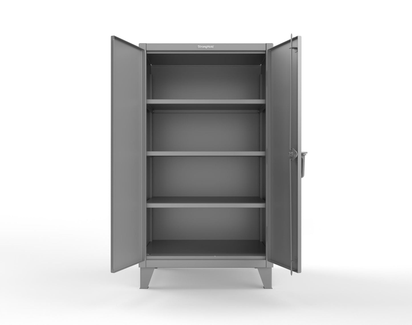 Extreme Duty 12 GA Cabinet with 3 Deep Shelves - 36 In. W x 30 In. D x 66 In. H - 35-303-7037