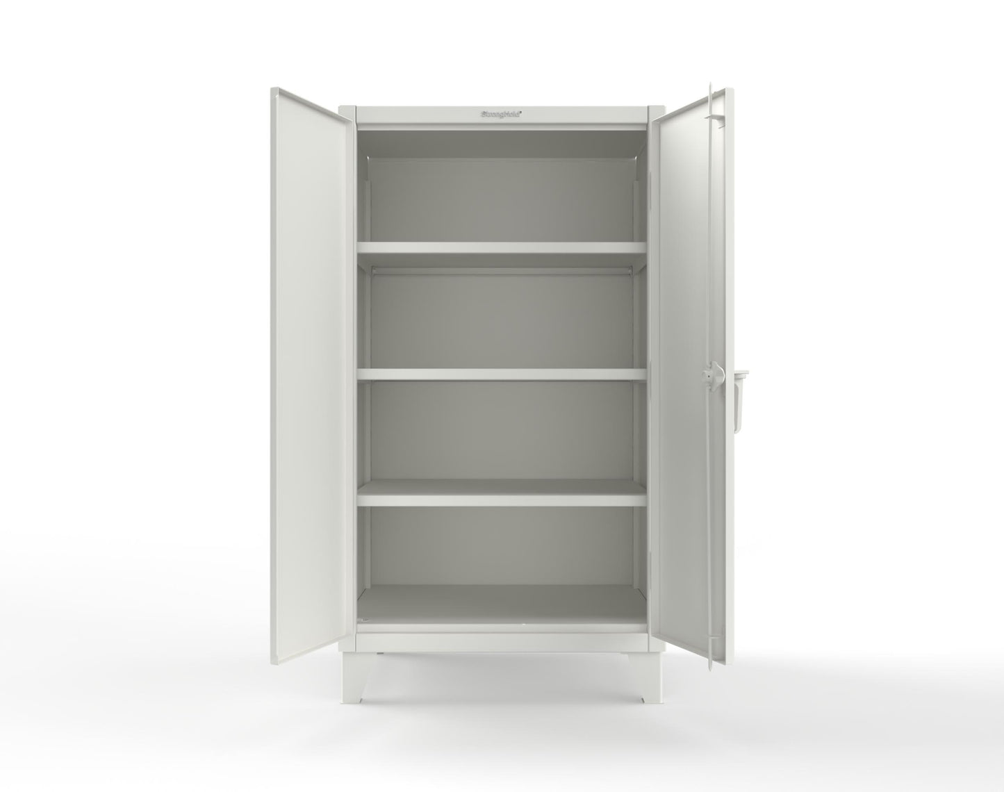 Extreme Duty 12 GA Cabinet with 3 Deep Shelves - 36 In. W x 30 In. D x 66 In. H - 35-303-9003