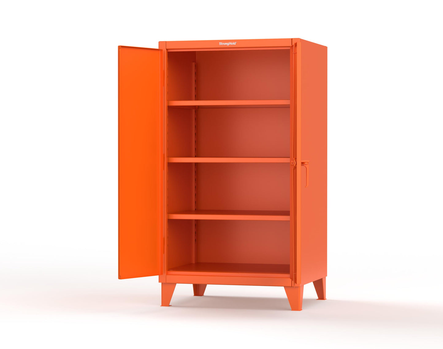 Extreme Duty 12 GA Cabinet with 3 Deep Shelves - 36 In. W x 30 In. D x 66 In. H - 35-303-2009
