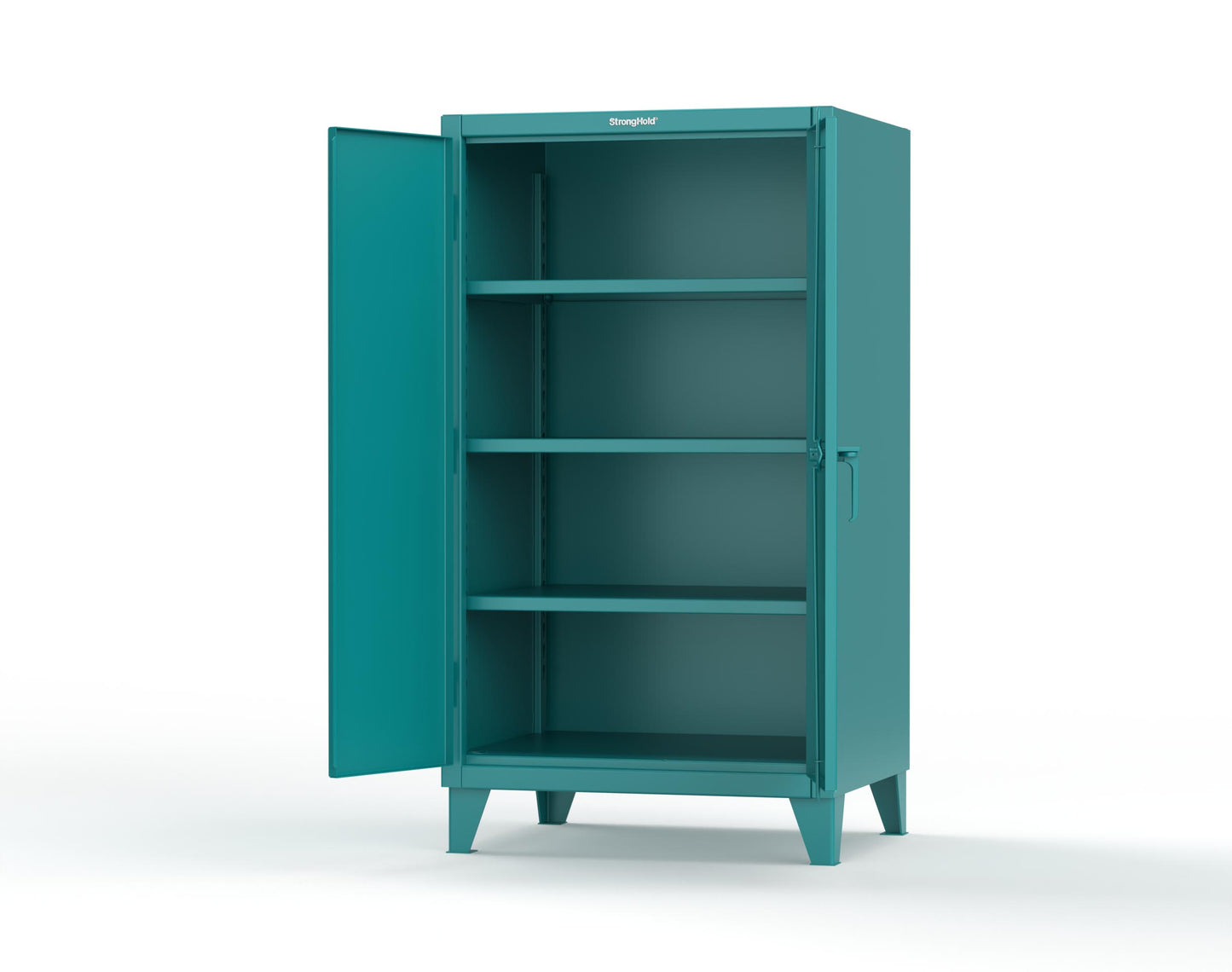 Extreme Duty 12 GA Cabinet with 3 Deep Shelves - 36 In. W x 30 In. D x 66 In. H - 35-303-5021