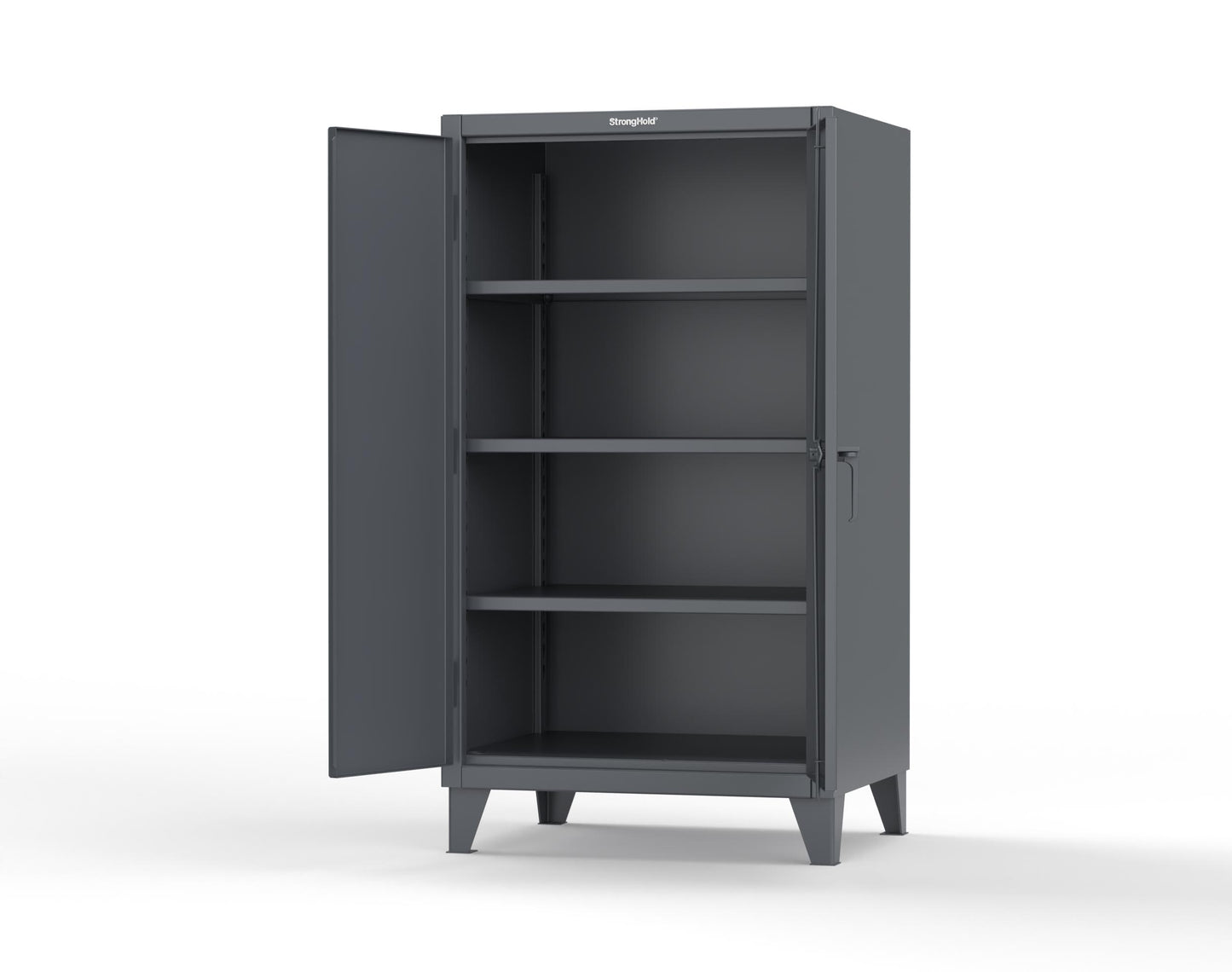 Extreme Duty 12 GA Cabinet with 3 Deep Shelves - 36 In. W x 30 In. D x 66 In. H - 35-303-7024