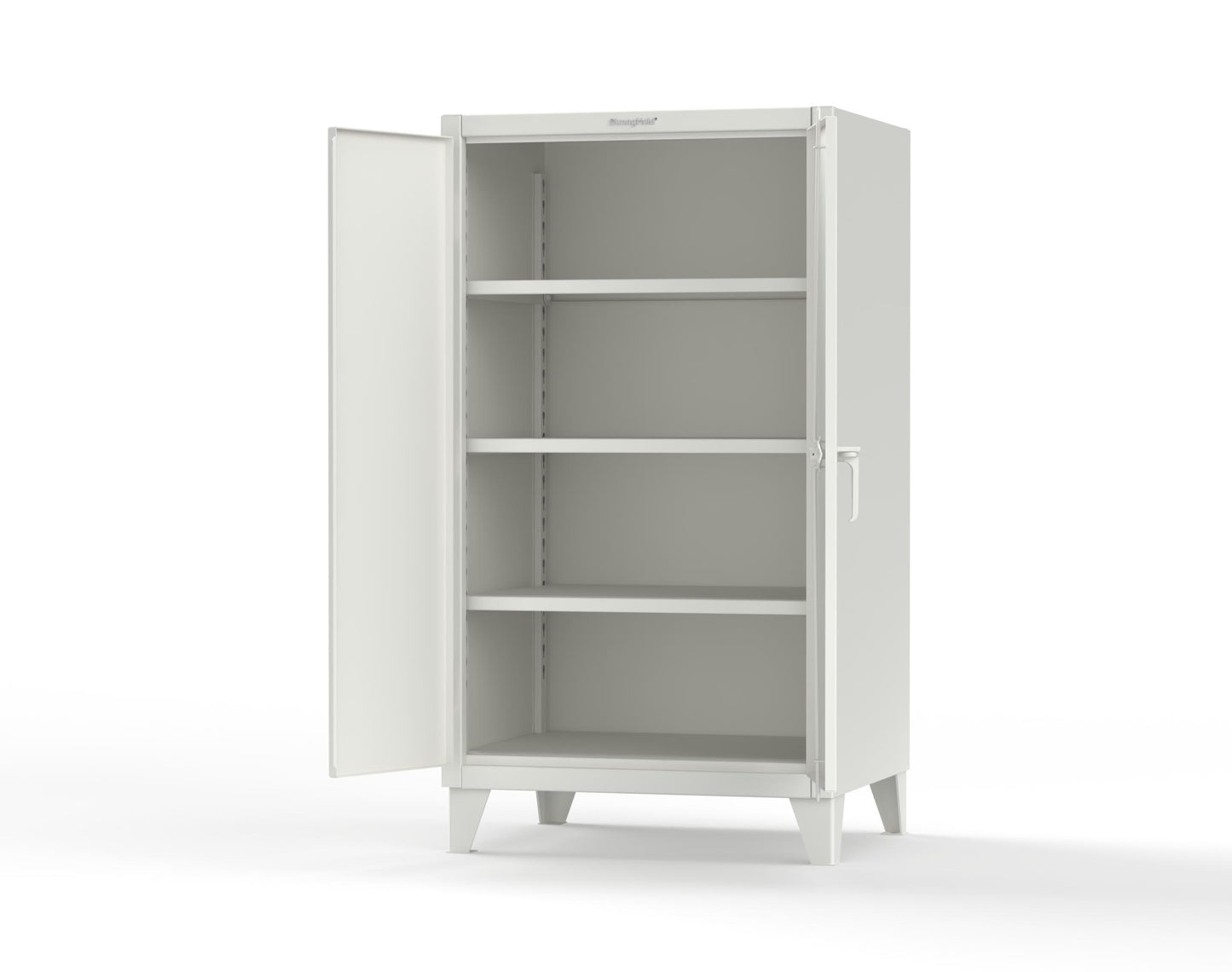 Extreme Duty 12 GA Cabinet with 3 Deep Shelves - 36 In. W x 30 In. D x 66 In. H - 35-303-9003