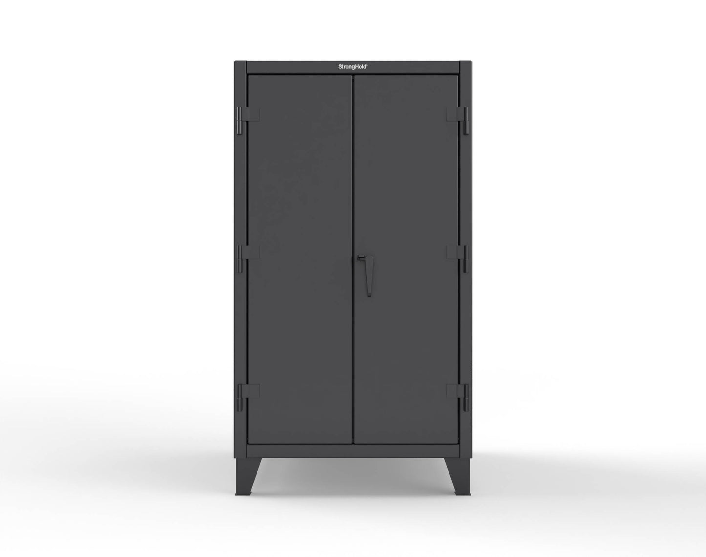 Extreme Duty 12 GA Cabinet with 3 Extra Deep Shelves - 36 In. W x 36 In. D x 66 In. H - 35-363-9005
