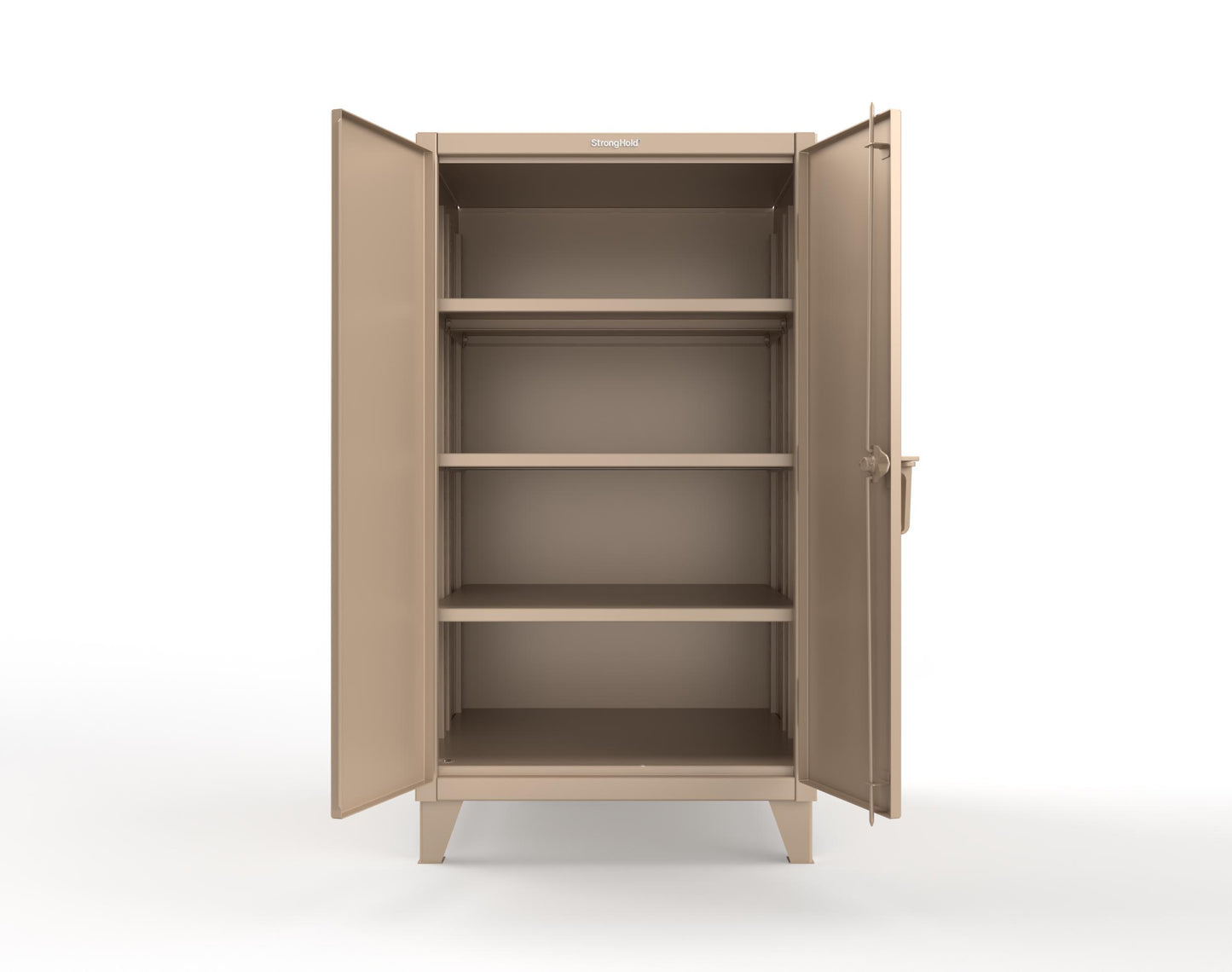 Extreme Duty 12 GA Cabinet with 3 Extra Deep Shelves - 36 In. W x 36 In. D x 66 In. H - 35-363-1019