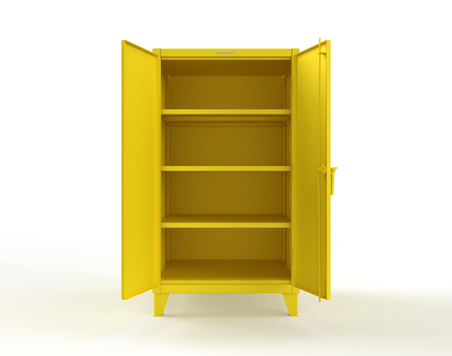 Extreme Duty 12 GA Cabinet with 3 Extra Deep Shelves - 36 In. W x 36 In. D x 66 In. H - 35-363-1021
