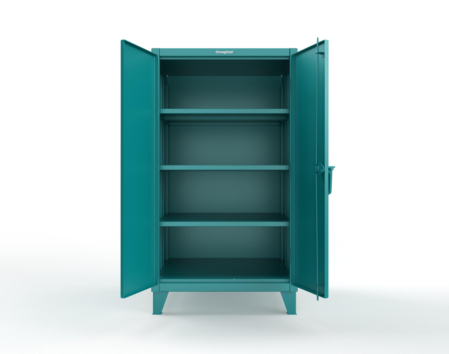 Extreme Duty 12 GA Cabinet with 3 Extra Deep Shelves - 36 In. W x 36 In. D x 66 In. H - 35-363-5021