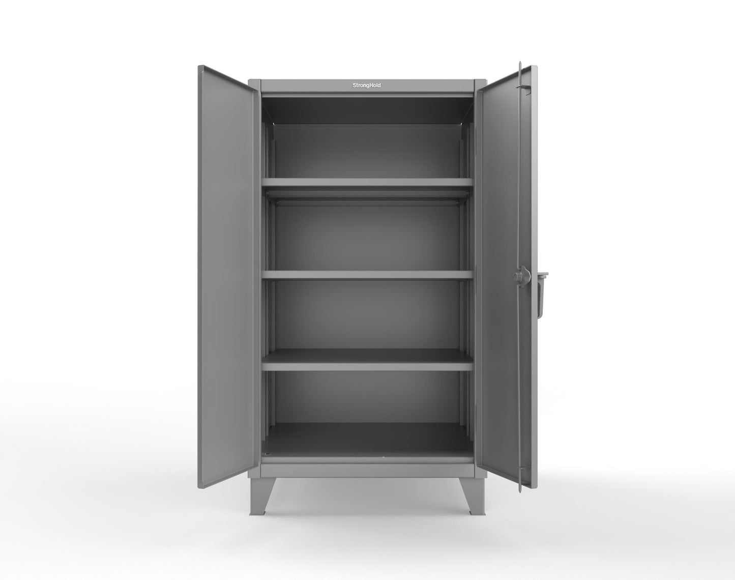 Extreme Duty 12 GA Cabinet with 3 Extra Deep Shelves - 36 In. W x 36 In. D x 66 In. H - 35-363-7037