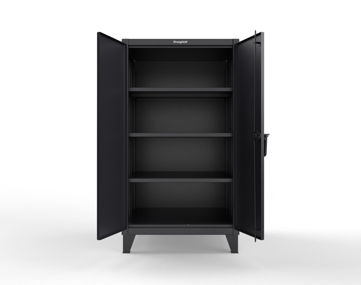 Extreme Duty 12 GA Cabinet with 3 Extra Deep Shelves - 36 In. W x 36 In. D x 66 In. H - 35-363-9005