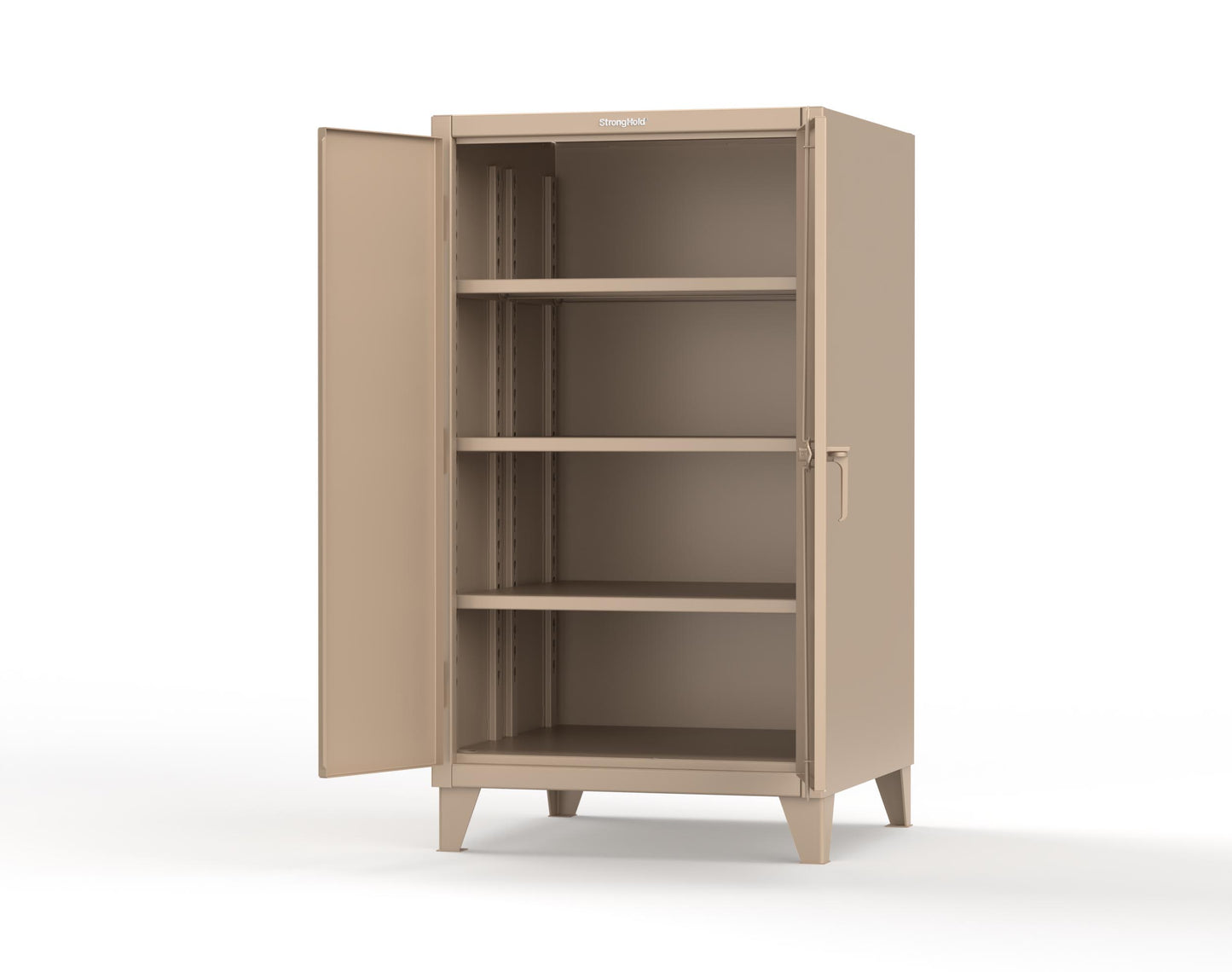 Extreme Duty 12 GA Cabinet with 3 Extra Deep Shelves - 36 In. W x 36 In. D x 66 In. H - 35-363-1019