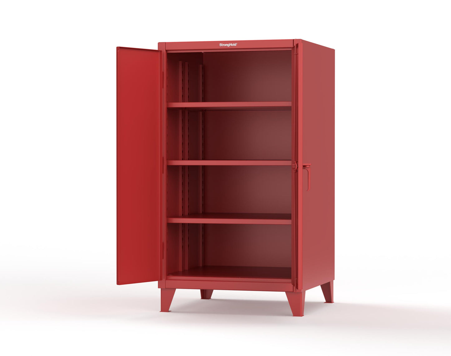 Extreme Duty 12 GA Cabinet with 3 Extra Deep Shelves - 36 In. W x 36 In. D x 66 In. H - 35-363-3001