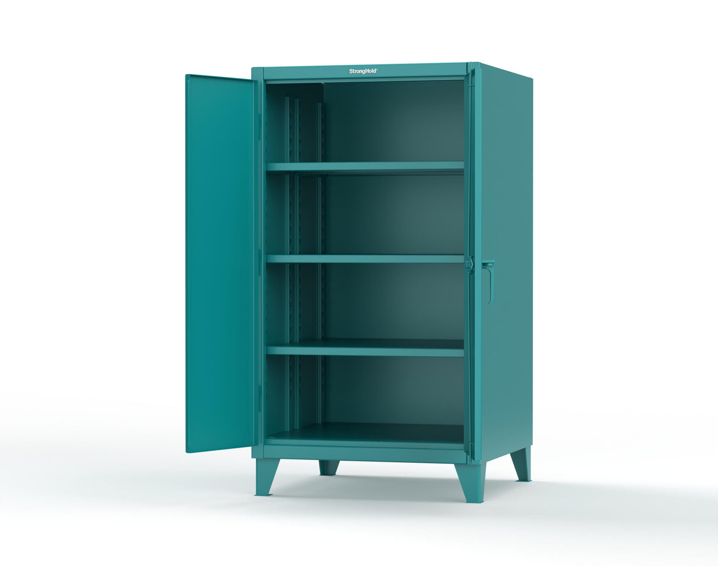 Extreme Duty 12 GA Cabinet with 3 Extra Deep Shelves - 36 In. W x 36 In. D x 66 In. H - 35-363-5021