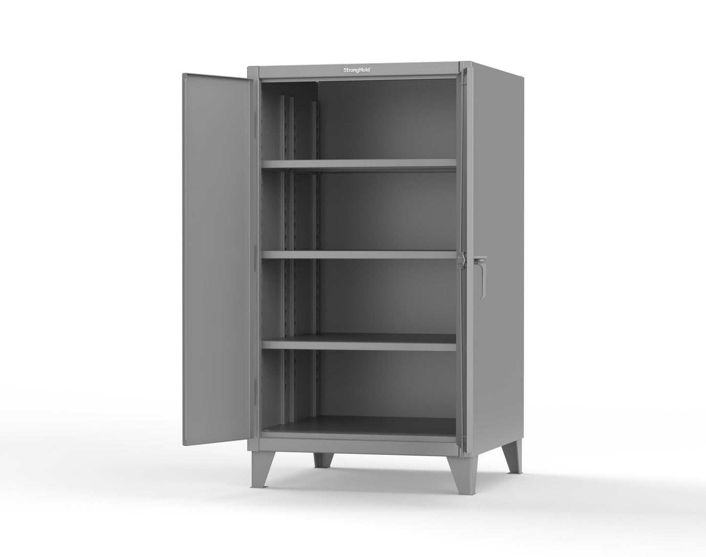 Extreme Duty 12 GA Cabinet with 3 Extra Deep Shelves - 36 In. W x 36 In. D x 66 In. H - 35-363-7037