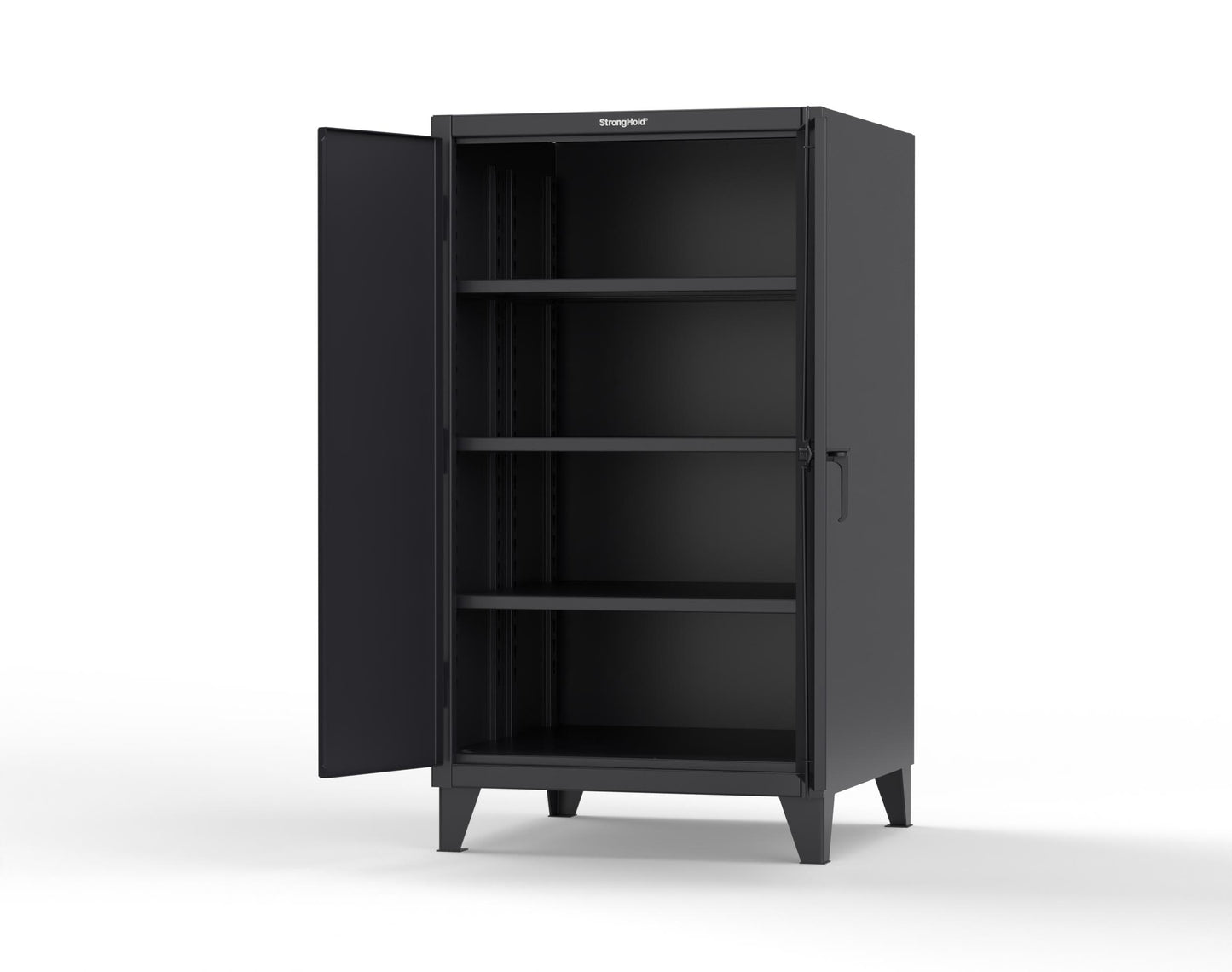 Extreme Duty 12 GA Cabinet with 3 Extra Deep Shelves - 36 In. W x 36 In. D x 66 In. H - 35-363-9005