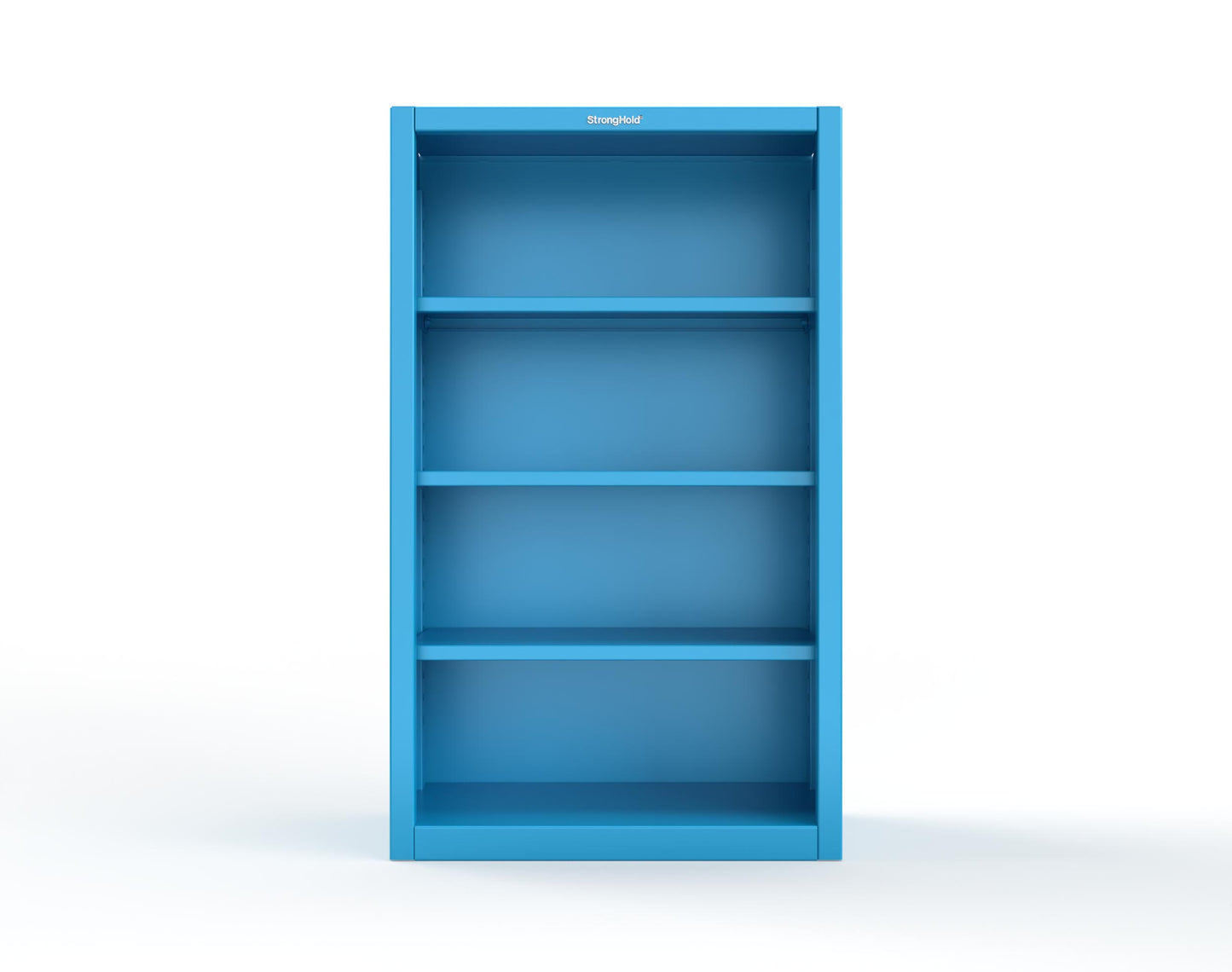 Extreme Duty 12 GA Closed Shelving Unit with 3 Shelves - 36 In. W x 18 In. D x 60 In. H - 35-CSU-183-5012