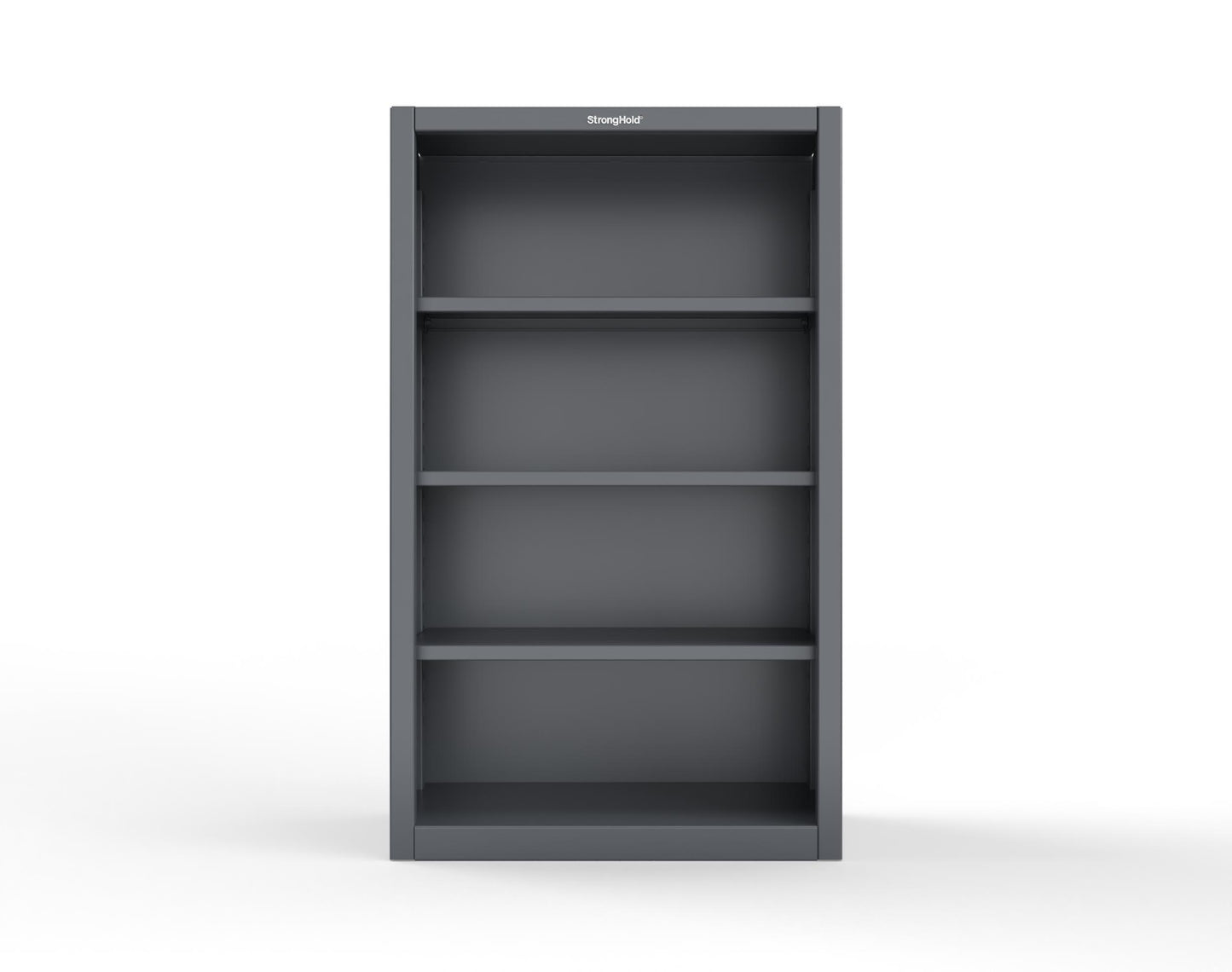 Extreme Duty 12 GA Closed Shelving Unit with 3 Shelves - 36 In. W x 18 In. D x 60 In. H - 35-CSU-183-7024