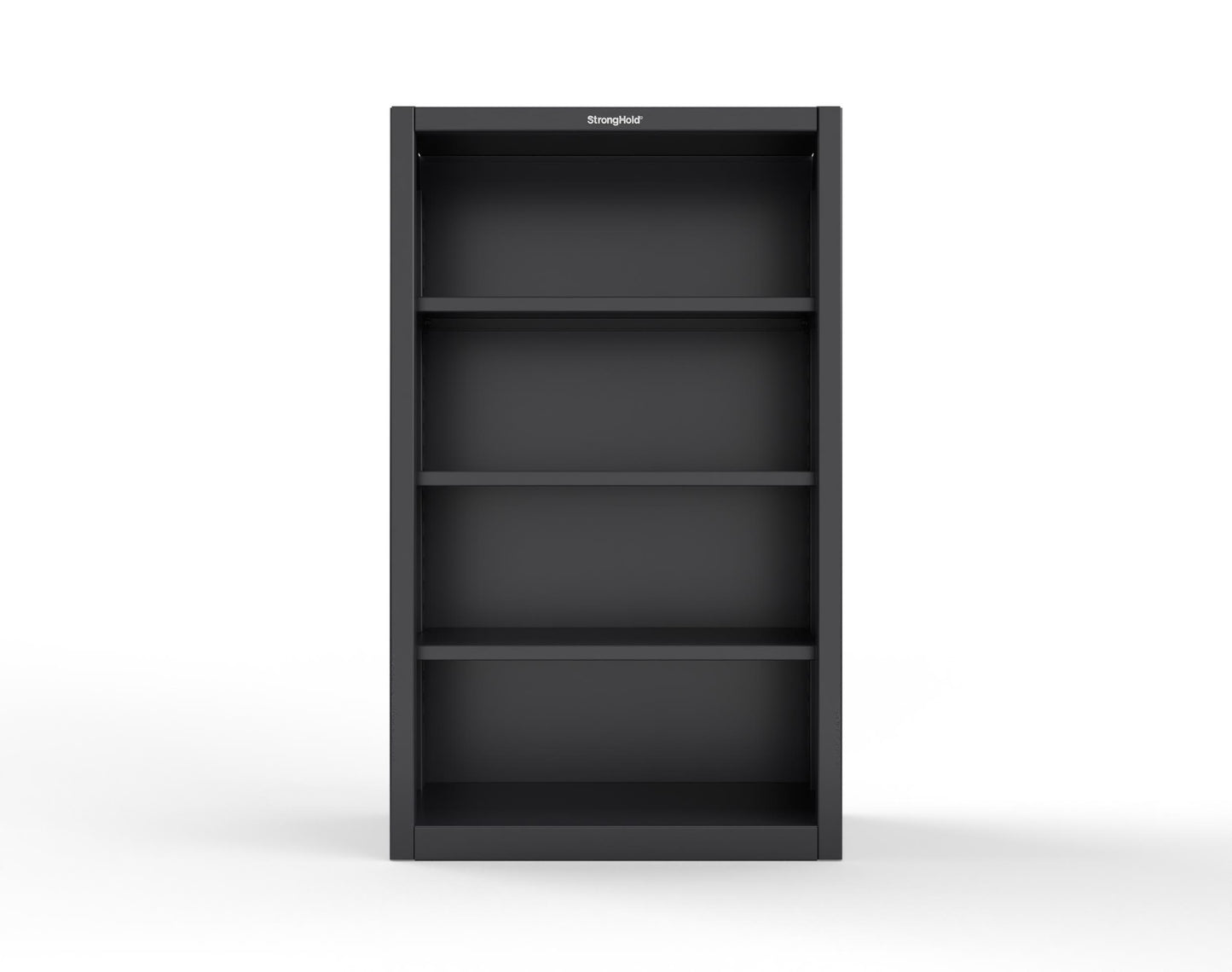 Extreme Duty 12 GA Closed Shelving Unit with 3 Shelves - 36 In. W x 18 In. D x 60 In. H - 35-CSU-183-9005