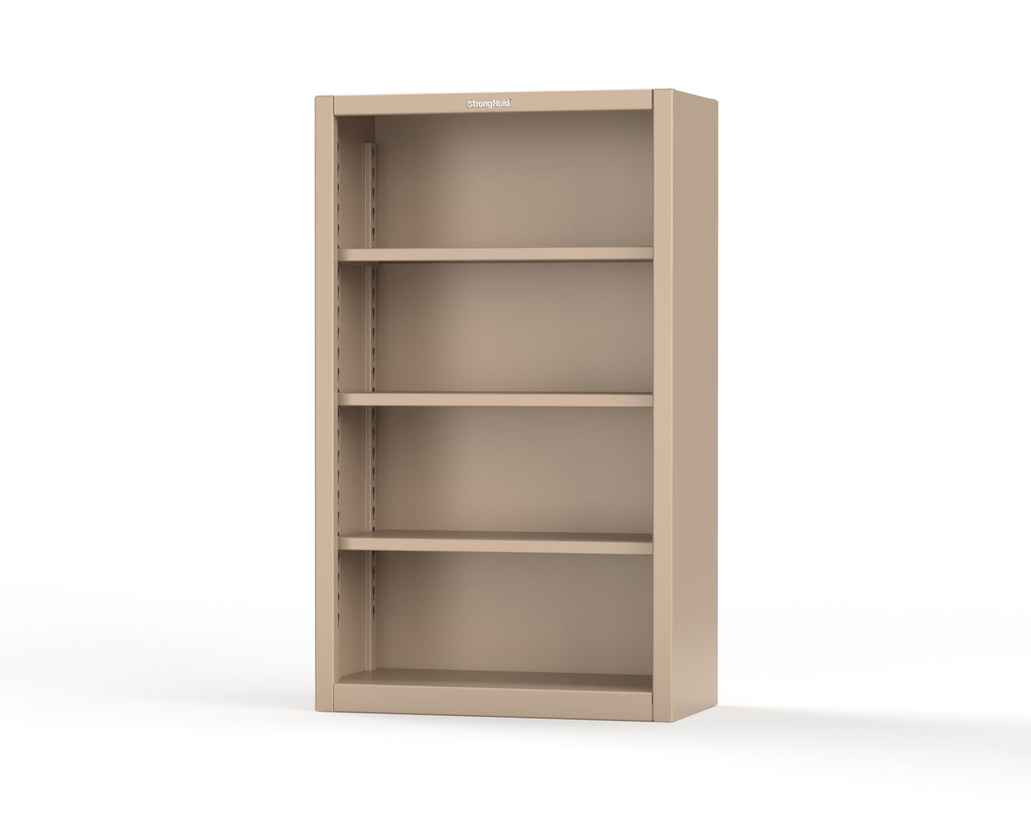 Extreme Duty 12 GA Closed Shelving Unit with 3 Shelves - 36 In. W x 18 In. D x 60 In. H - 35-CSU-183-1019