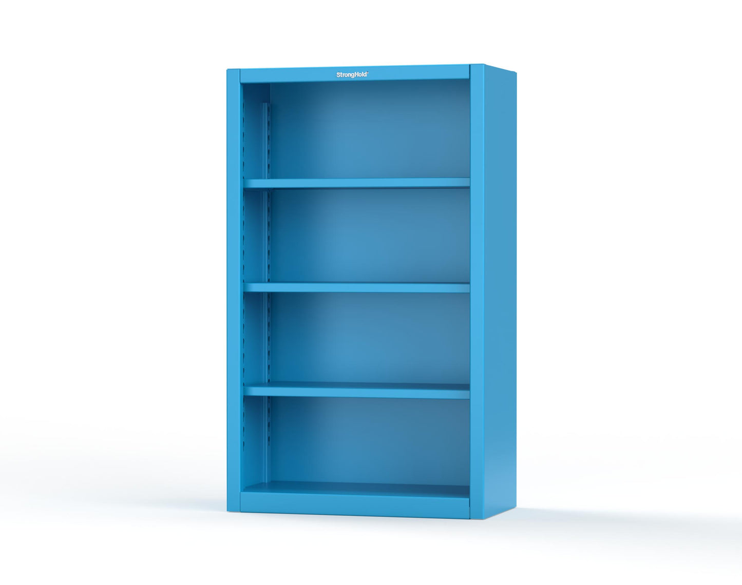 Extreme Duty 12 GA Closed Shelving Unit with 3 Shelves - 36 In. W x 18 In. D x 60 In. H - 35-CSU-183-5012