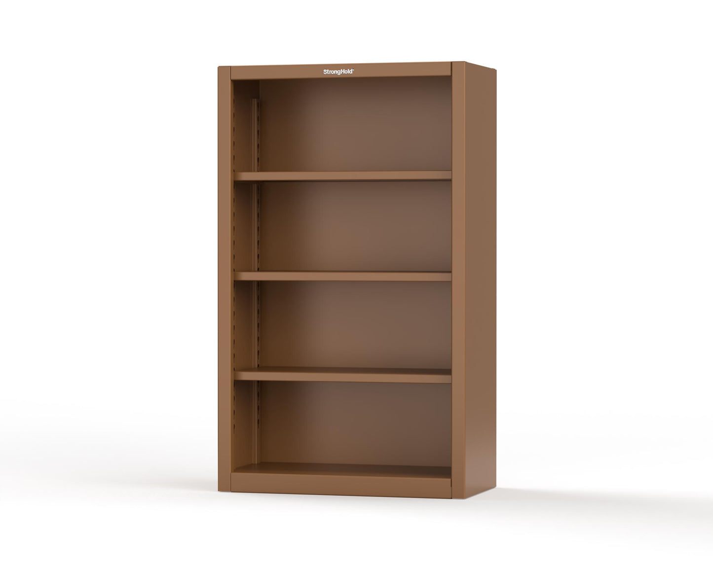 Extreme Duty 12 GA Closed Shelving Unit with 3 Shelves - 36 In. W x 18 In. D x 60 In. H - 35-CSU-183-8008