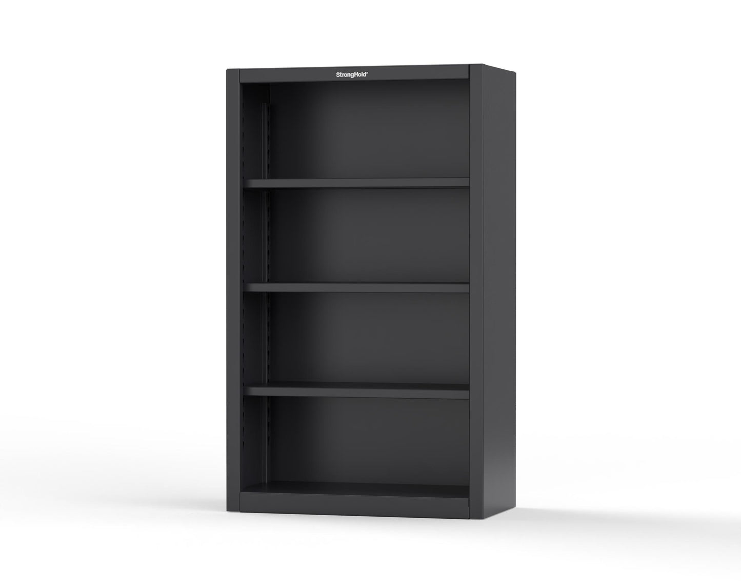 Extreme Duty 12 GA Closed Shelving Unit with 3 Shelves - 36 In. W x 18 In. D x 60 In. H - 35-CSU-183-9005