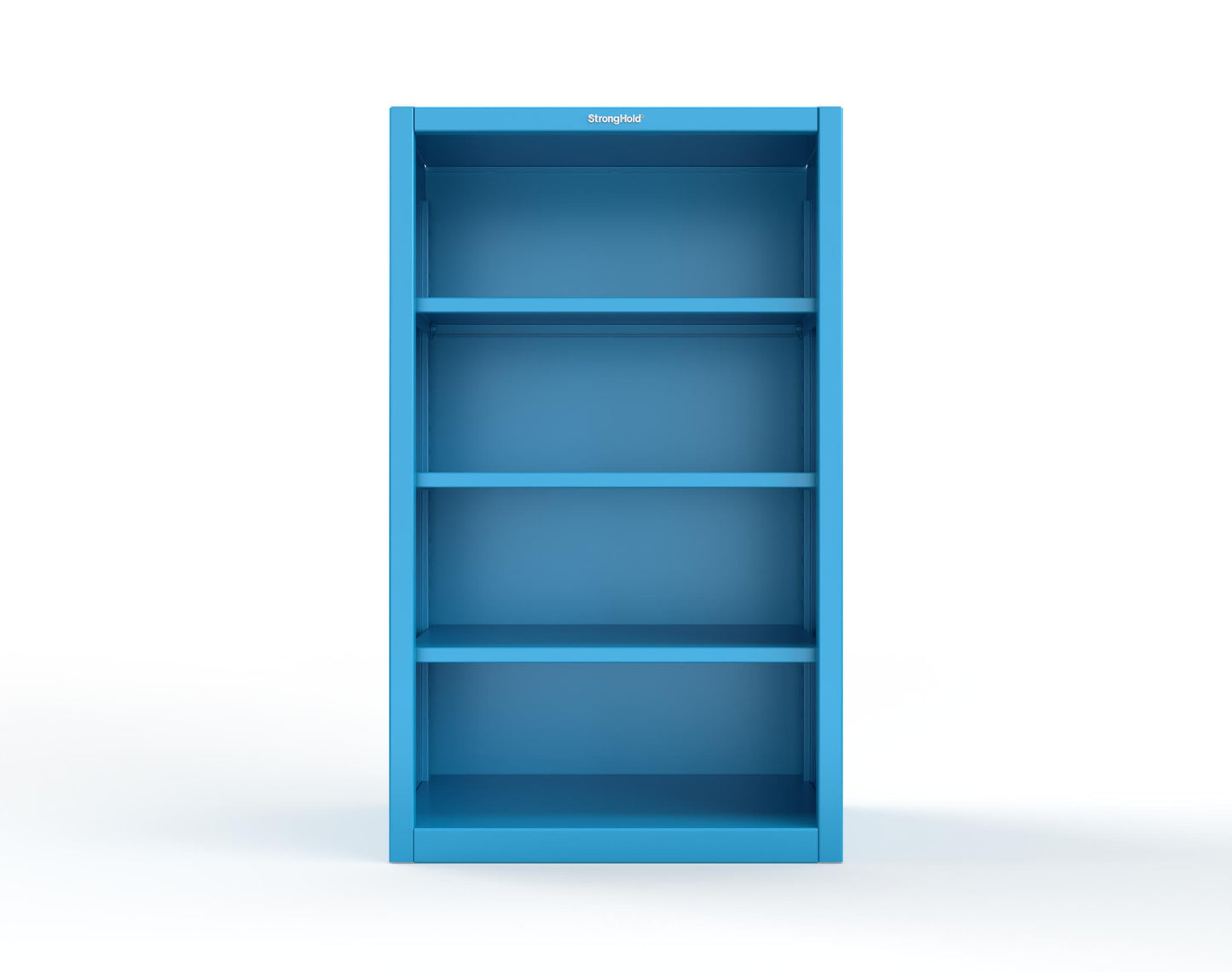 Extreme Duty 12 GA Closed Shelving Unit with 3 Shelves - 36 In. W x 24 In. D x 60 In. H - 35-CSU-243-5012