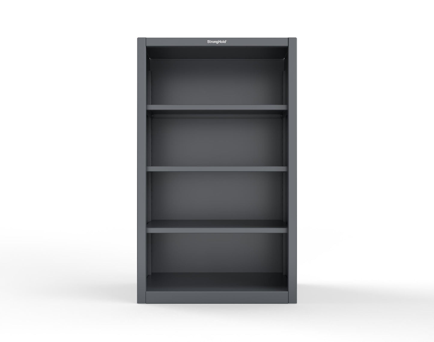 Extreme Duty 12 GA Closed Shelving Unit with 3 Shelves - 36 In. W x 24 In. D x 60 In. H - 35-CSU-243-7024