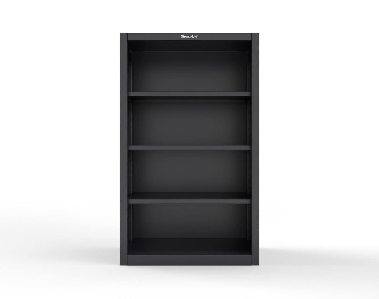 Extreme Duty 12 GA Closed Shelving Unit with 3 Shelves - 36 In. W x 24 In. D x 60 In. H - 35-CSU-243-9005