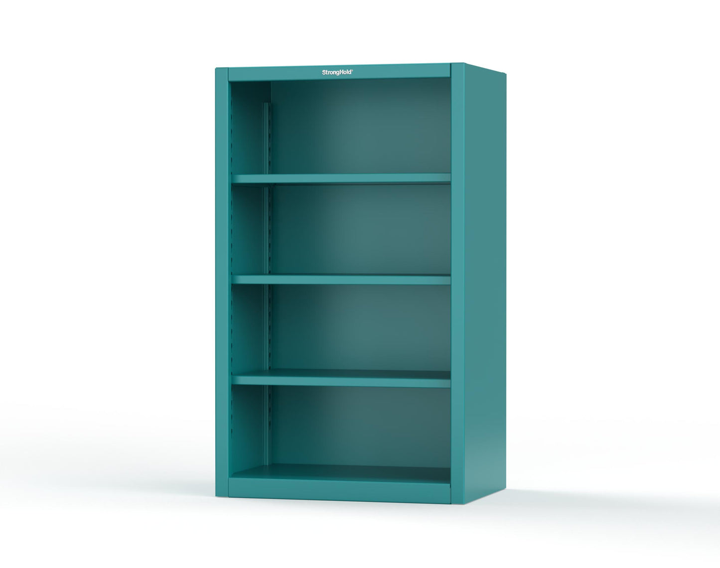 Extreme Duty 12 GA Closed Shelving Unit with 3 Shelves - 36 In. W x 24 In. D x 60 In. H - 35-CSU-243-5021
