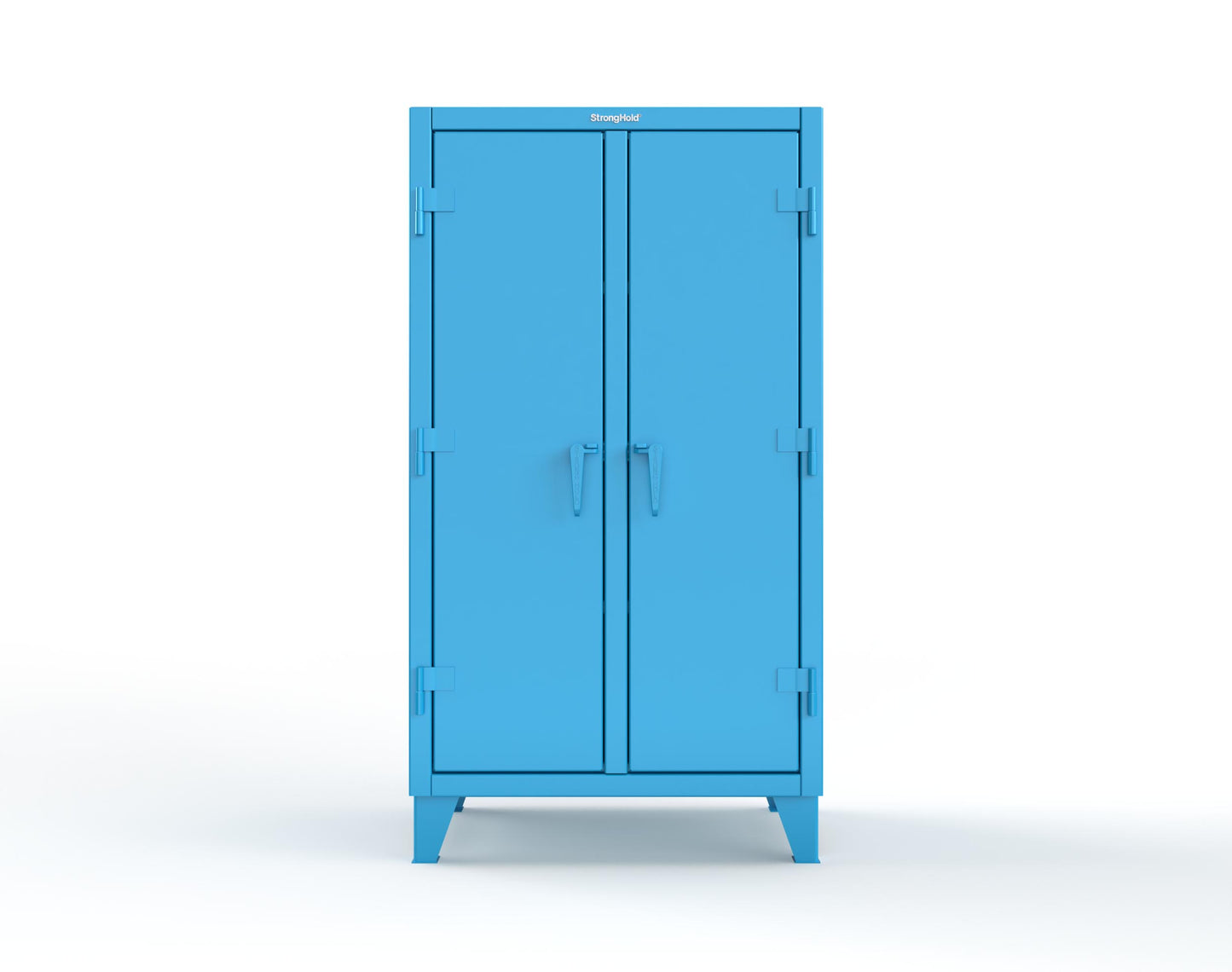 Extreme Duty 12 GA Double Shift Cabinet with 6 Shelves - 36 In. W x 24 In. D x 66 In. H - 35-DS-246-5012