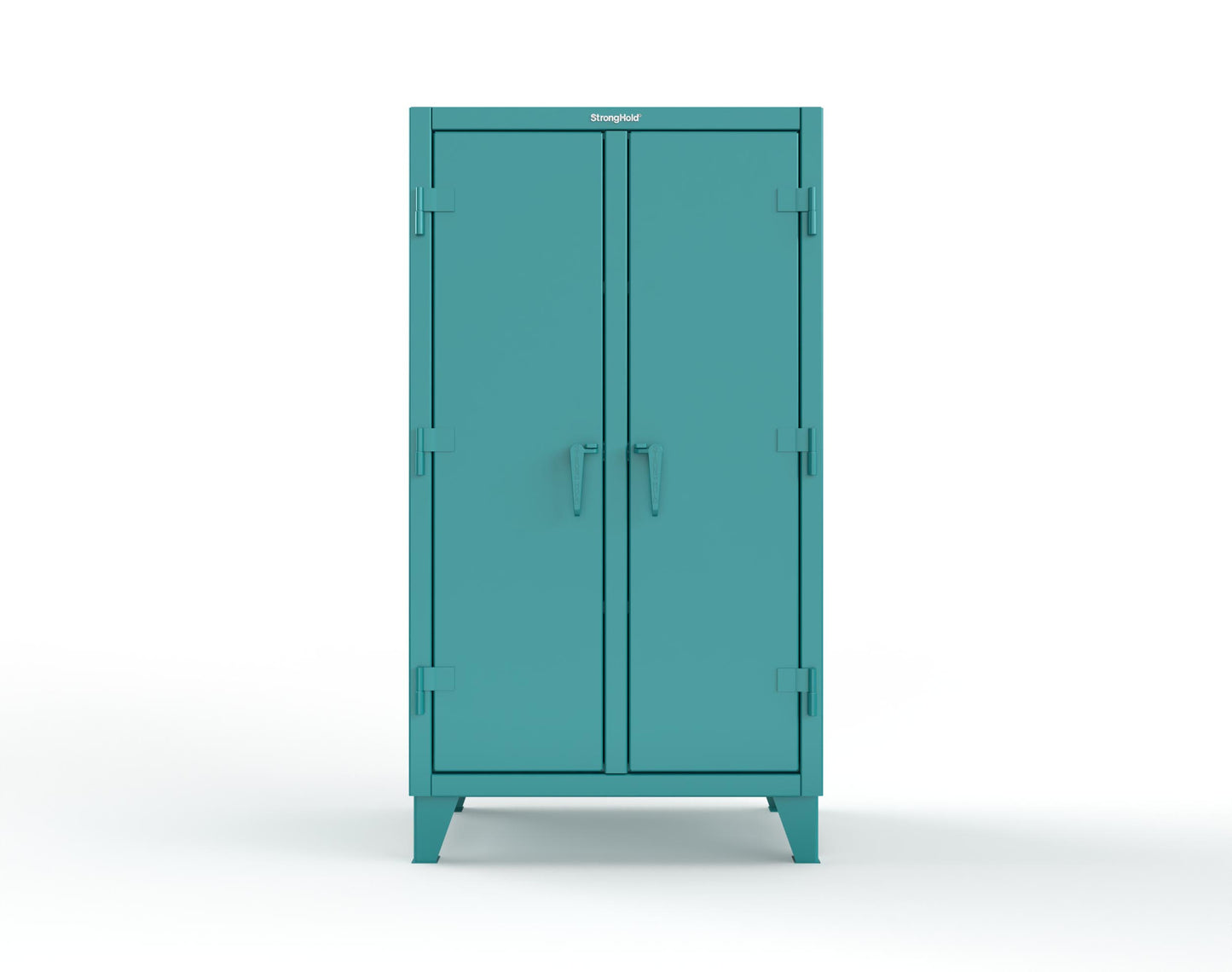 Extreme Duty 12 GA Double Shift Cabinet with 6 Shelves - 36 In. W x 24 In. D x 66 In. H - 35-DS-246-5021