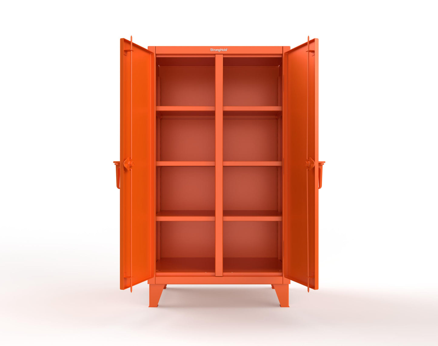 Extreme Duty 12 GA Double Shift Cabinet with 6 Shelves - 36 In. W x 24 In. D x 66 In. H - 35-DS-246-2009