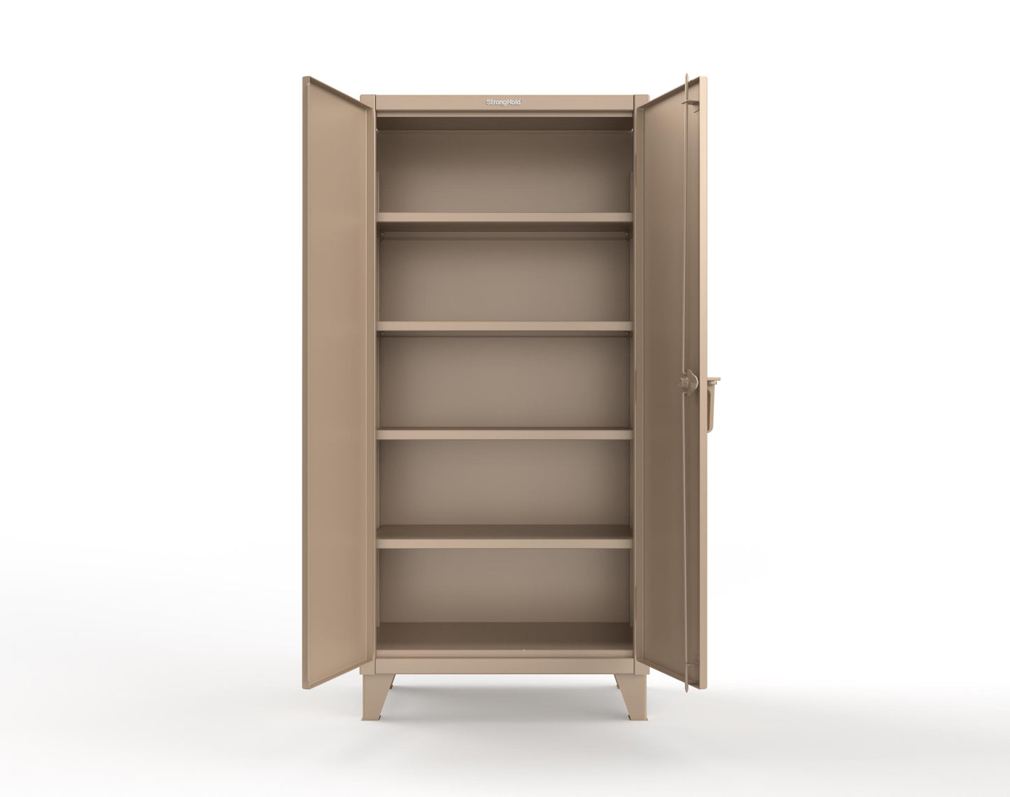 Extreme Duty 12 GA Cabinet with 4 Shelves - 36 in. W x 20 in. D x 78 in. H - 36-204-1019