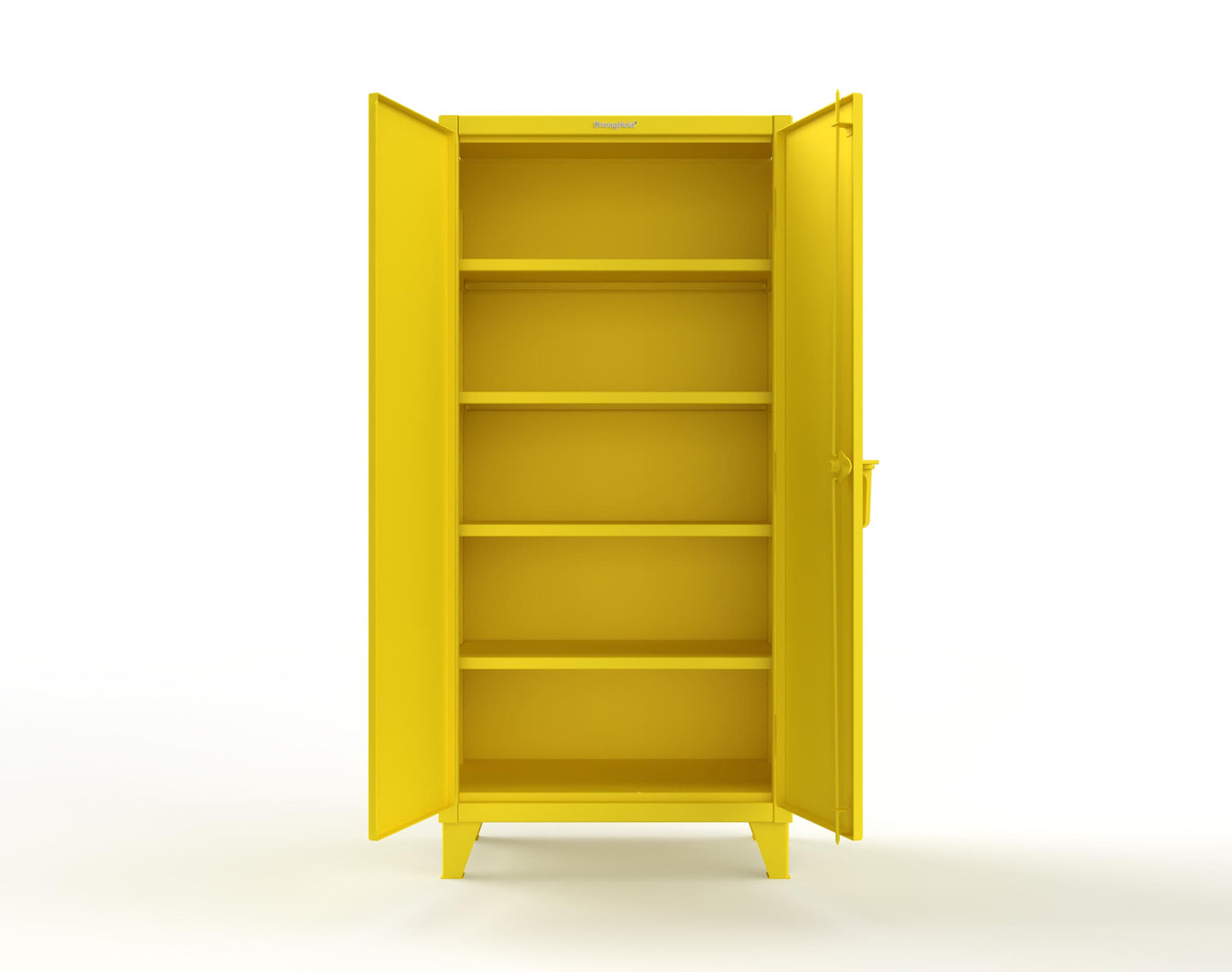 Extreme Duty 12 GA Cabinet with 4 Shelves - 36 in. W x 20 in. D x 78 in. H - 36-204-1021
