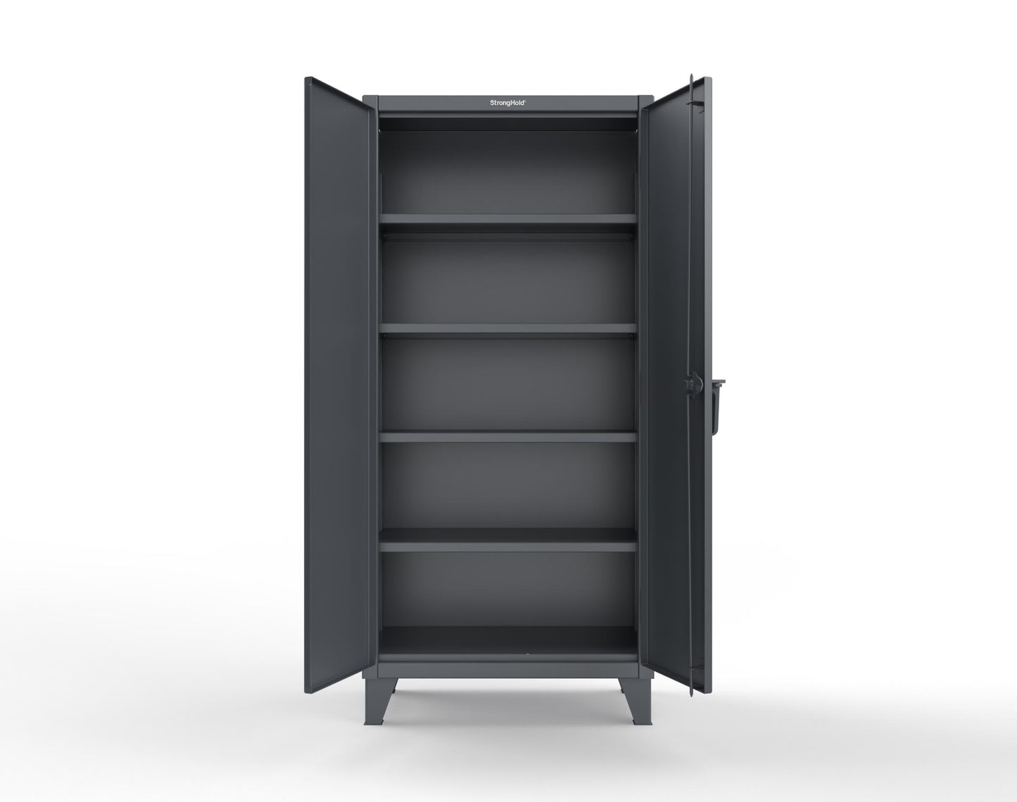 Extreme Duty 12 GA Cabinet with 4 Shelves - 36 in. W x 20 in. D x 78 in. H - 36-204-7024