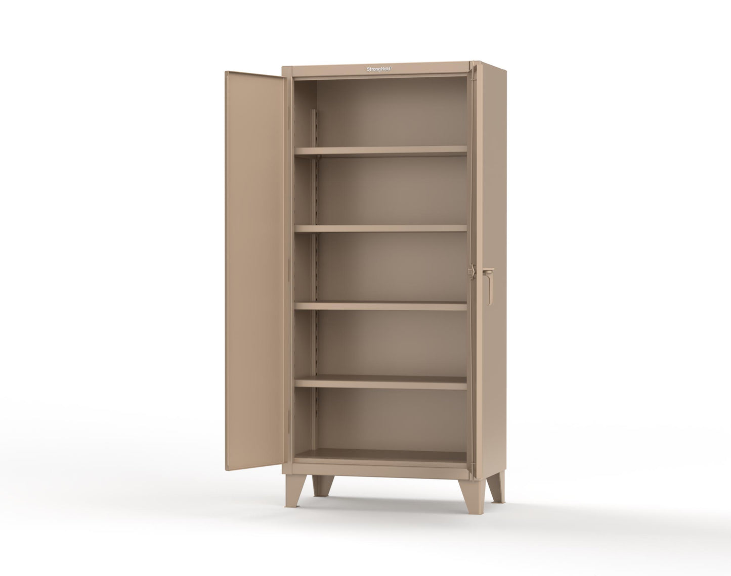 Extreme Duty 12 GA Cabinet with 4 Shelves - 36 in. W x 20 in. D x 78 in. H - 36-204-1019