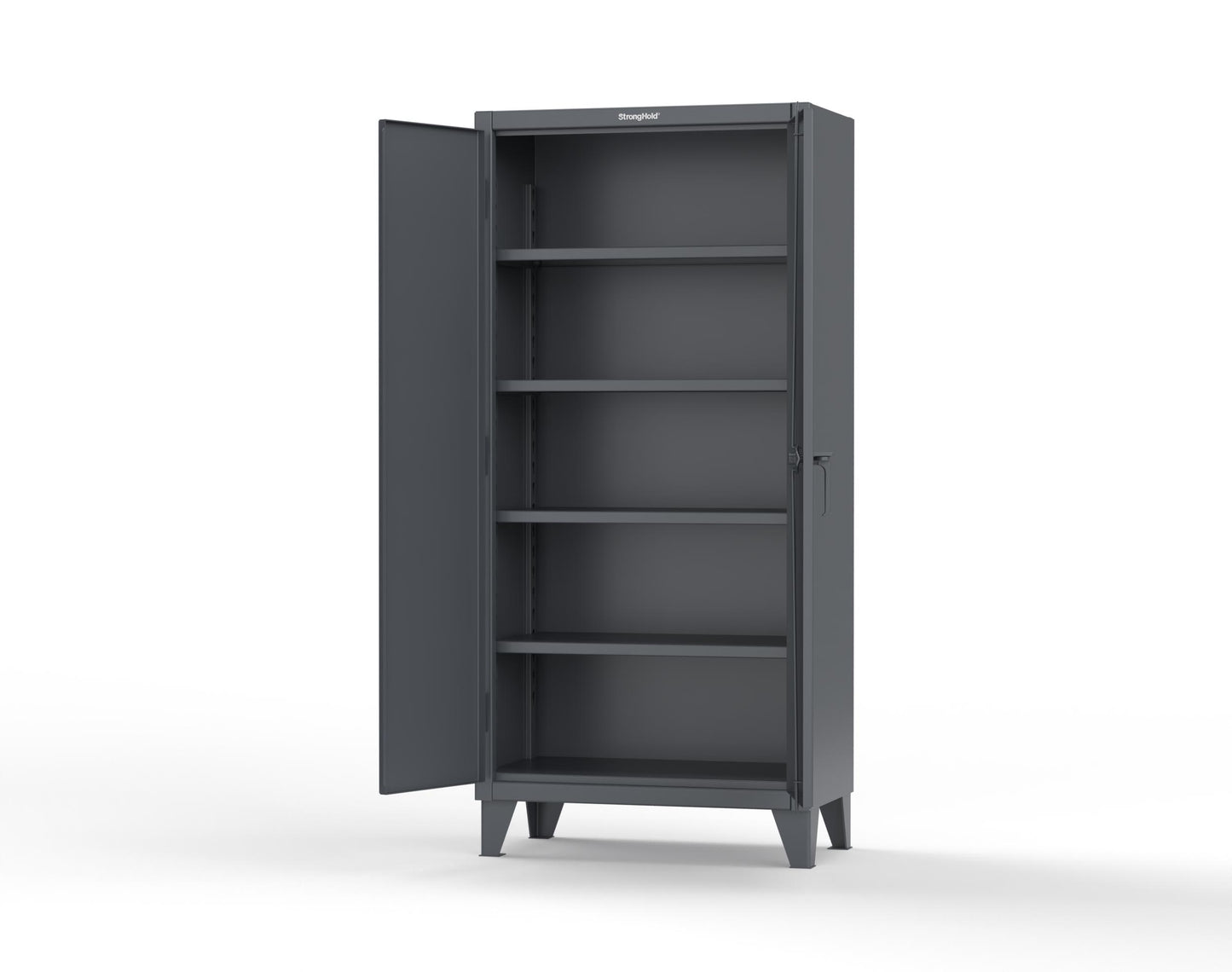 Extreme Duty 12 GA Cabinet with 4 Shelves - 36 in. W x 20 in. D x 78 in. H - 36-204-7024