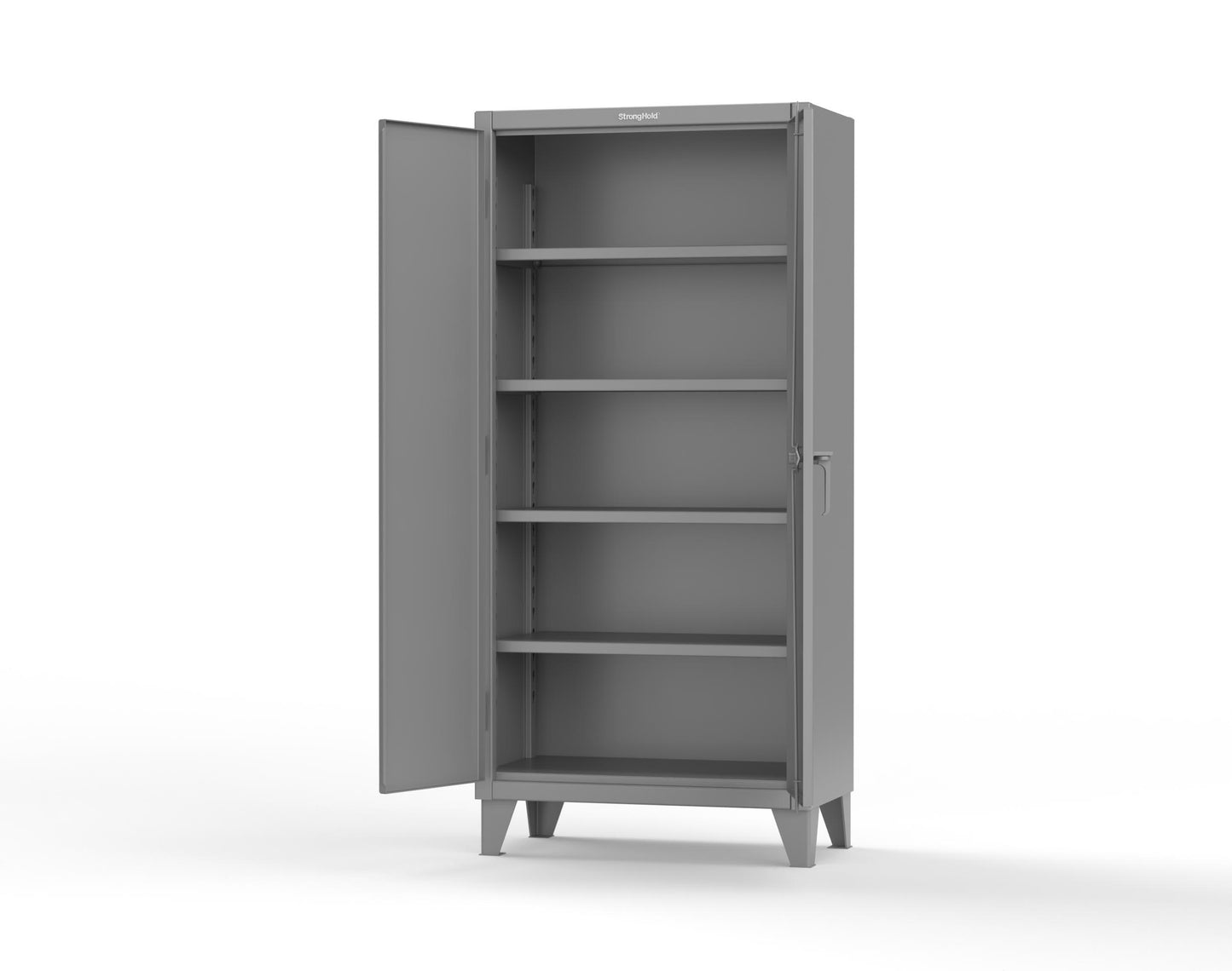 Extreme Duty 12 GA Cabinet with 4 Shelves - 36 in. W x 20 in. D x 78 in. H - 36-204-7037