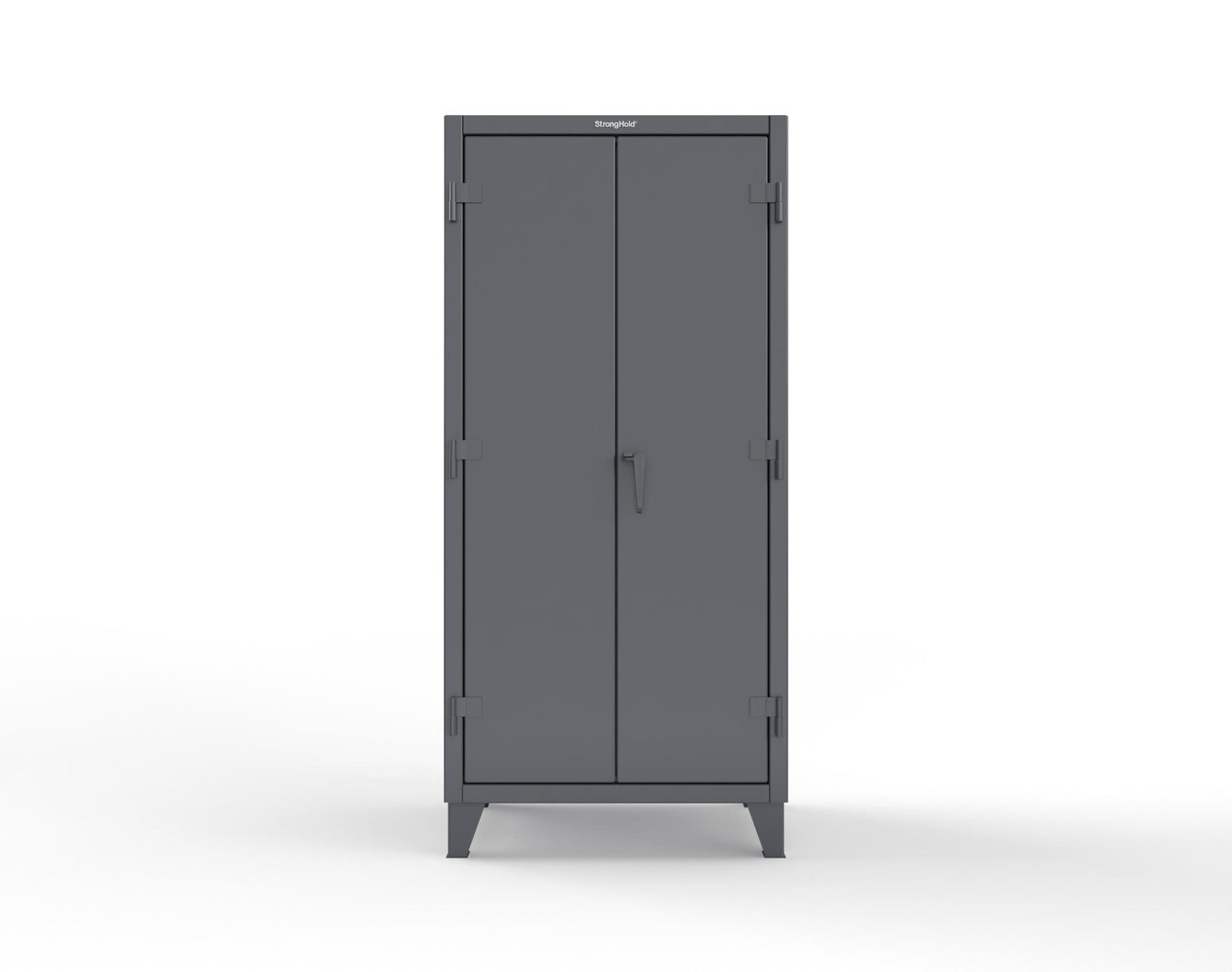 Extreme Duty 12 GA Rigging Cabinet with 12 Hooks - 36 In. W x 24 In. D x 78 In. H - 36-240-12-7024